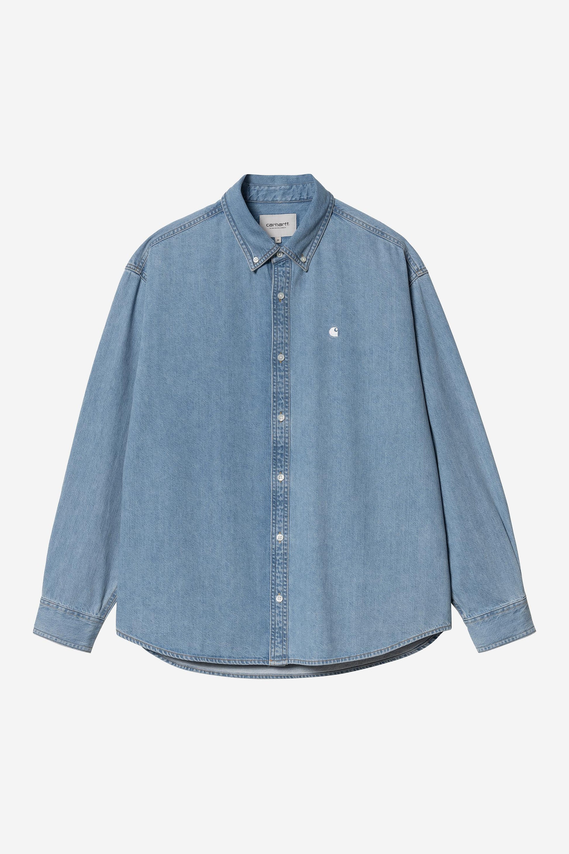 Lucas Shirt Blue (Bleached)