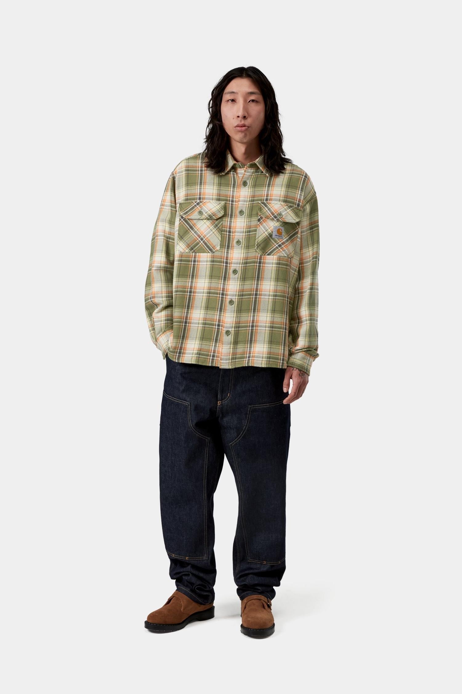 Tunick Check Shirt Dollar Green