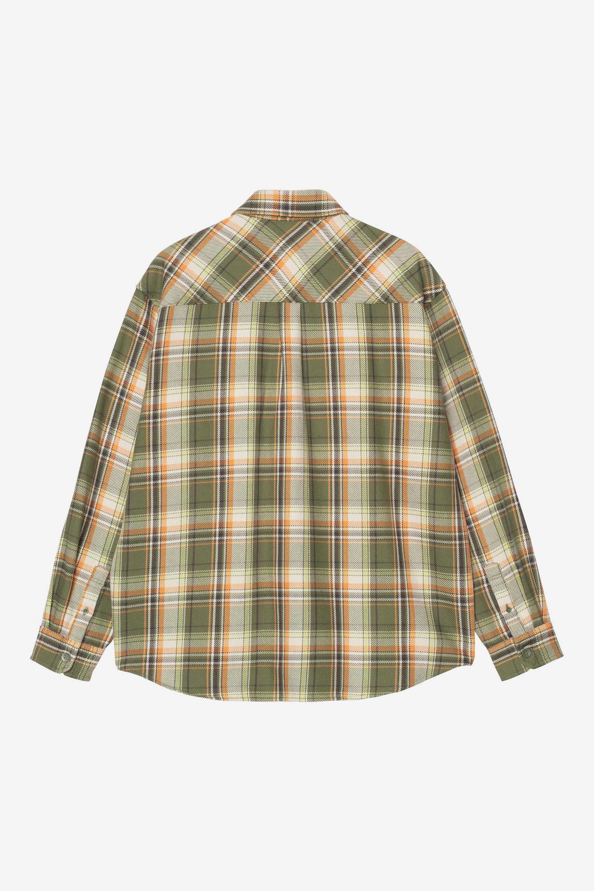 Tunick Check Shirt Dollar Green
