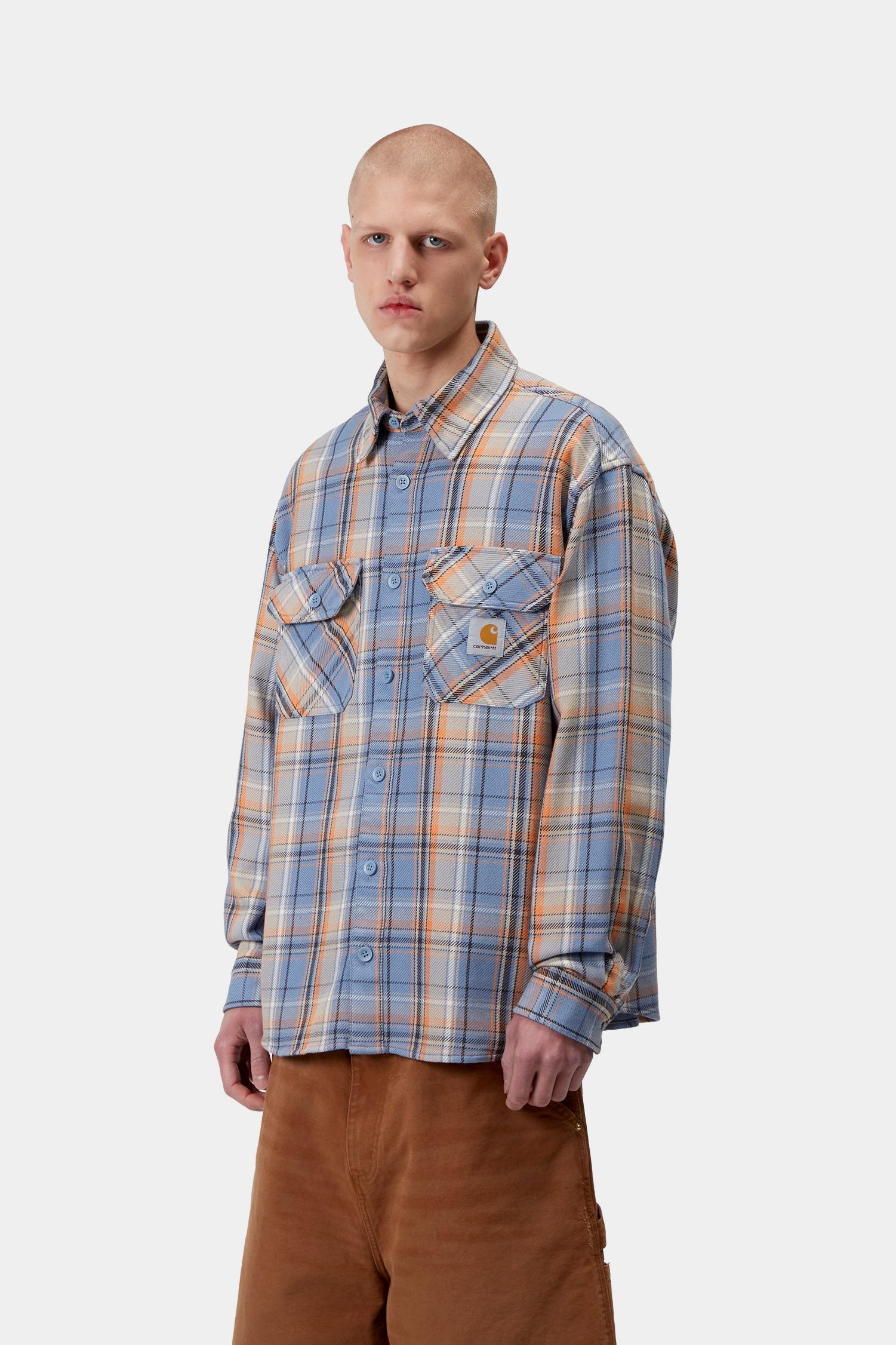 Tunick Check Shirt Gentle Blue