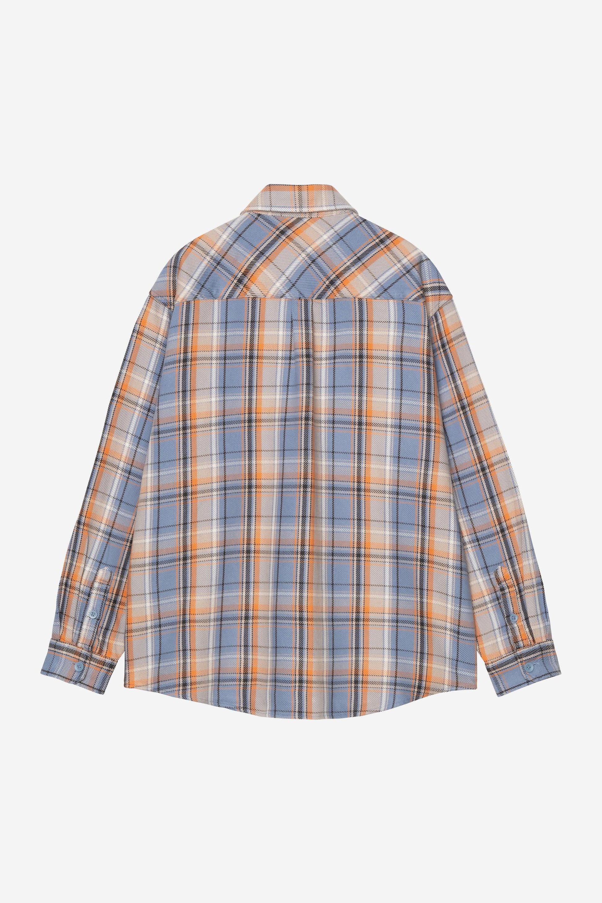 Tunick Check Shirt Gentle Blue