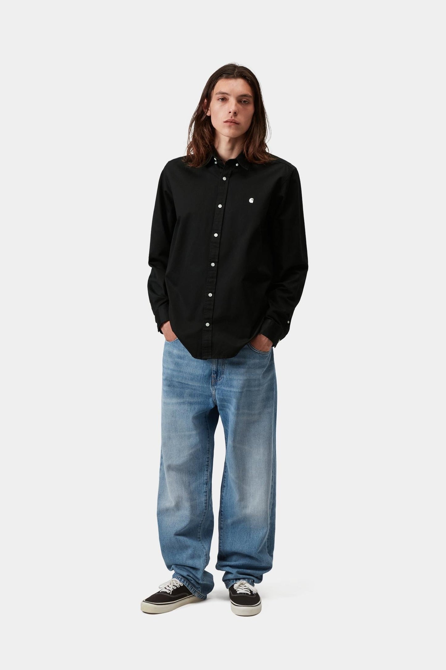 Madison Shirt Black / White