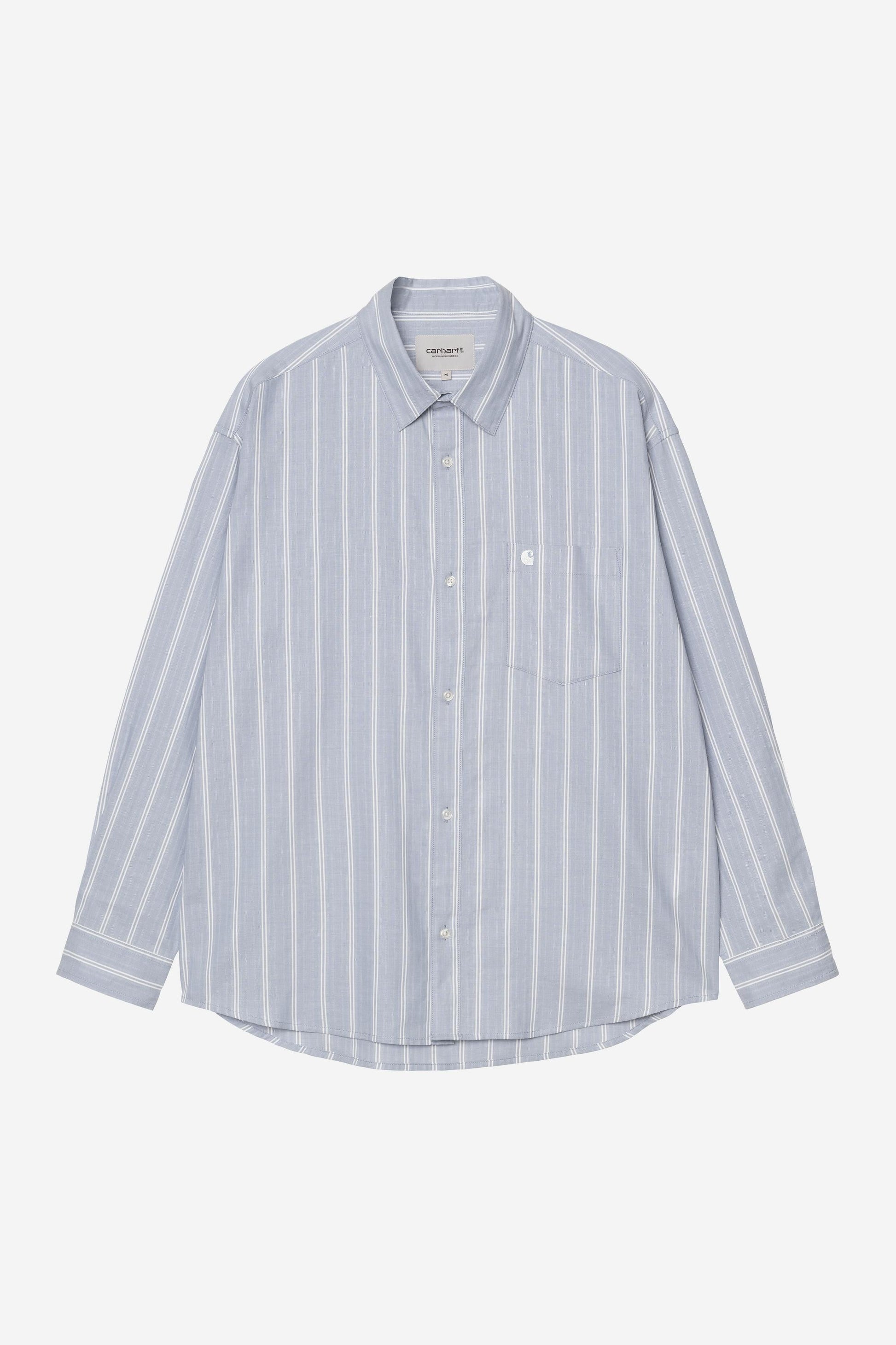 Beale Stripe Shirt Gentle Blue / White