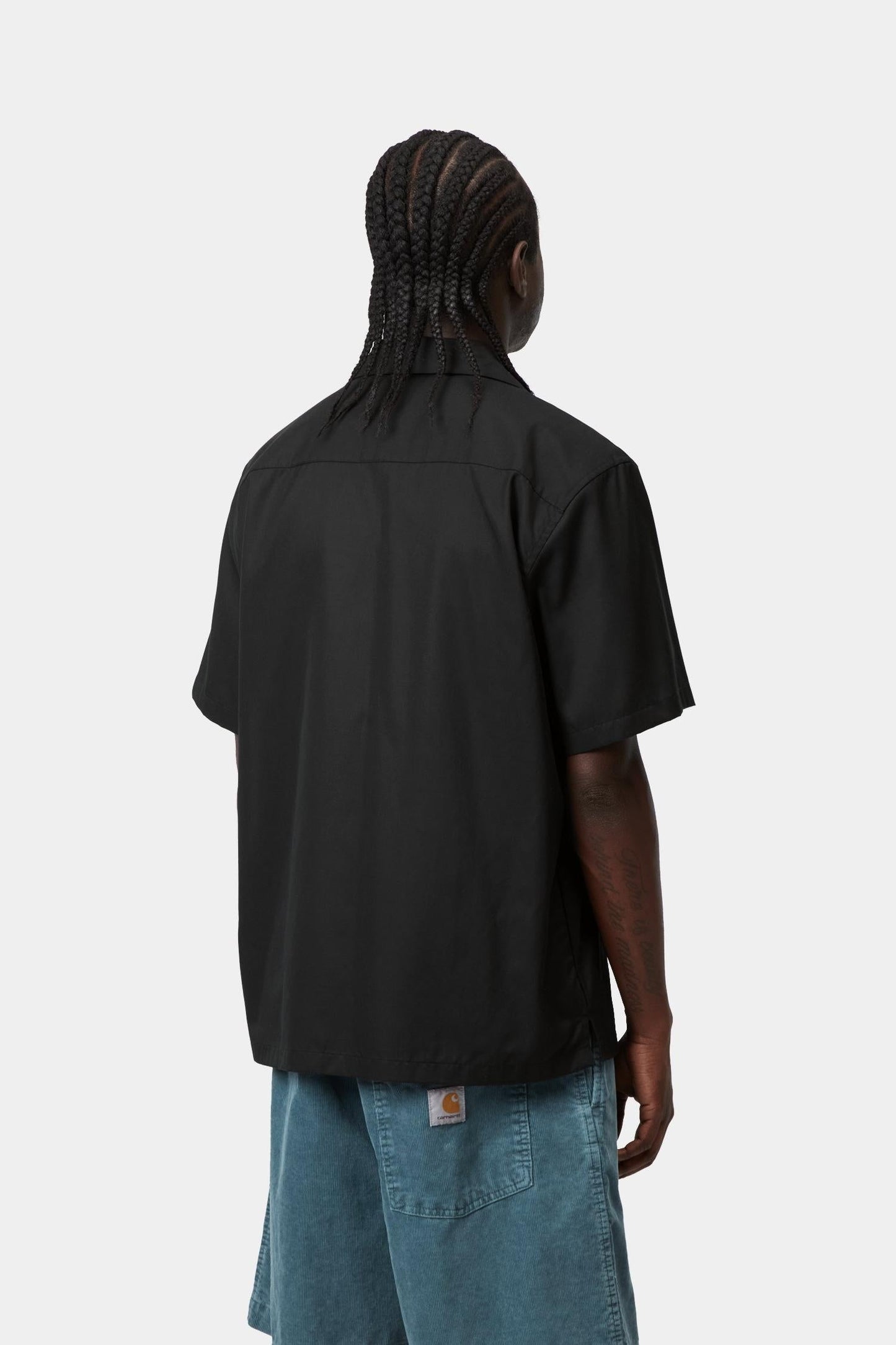 Short Sleeve Signet Shirt Black