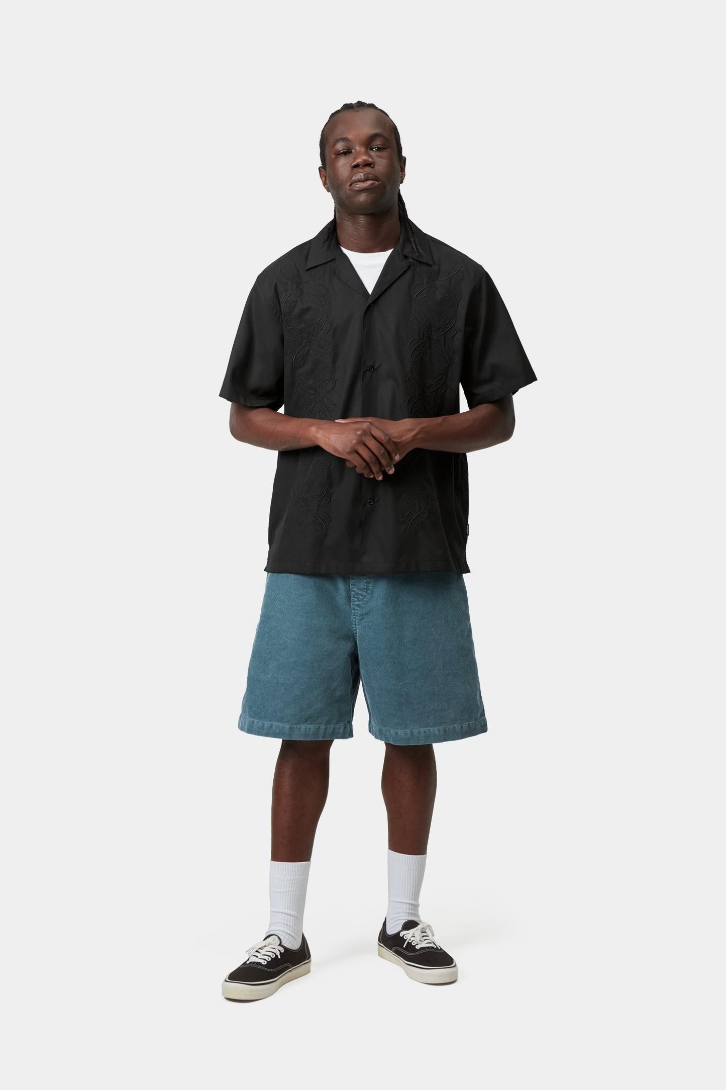 Short Sleeve Signet Shirt Black