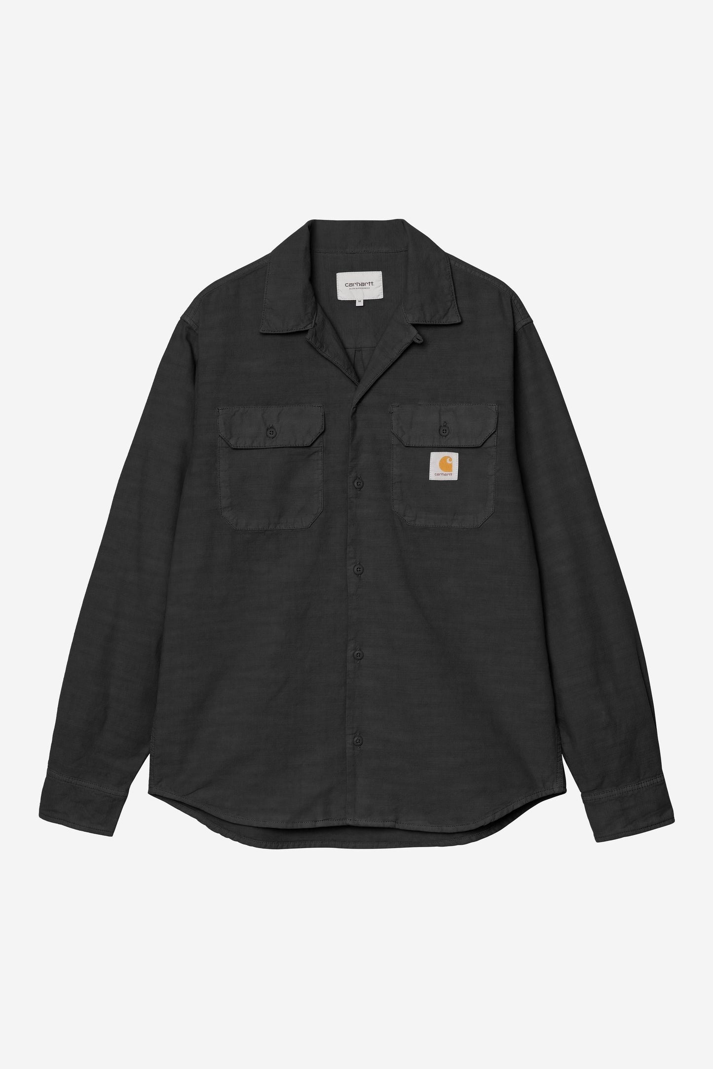 Kelsey Shirt Black (Garment Dyed)