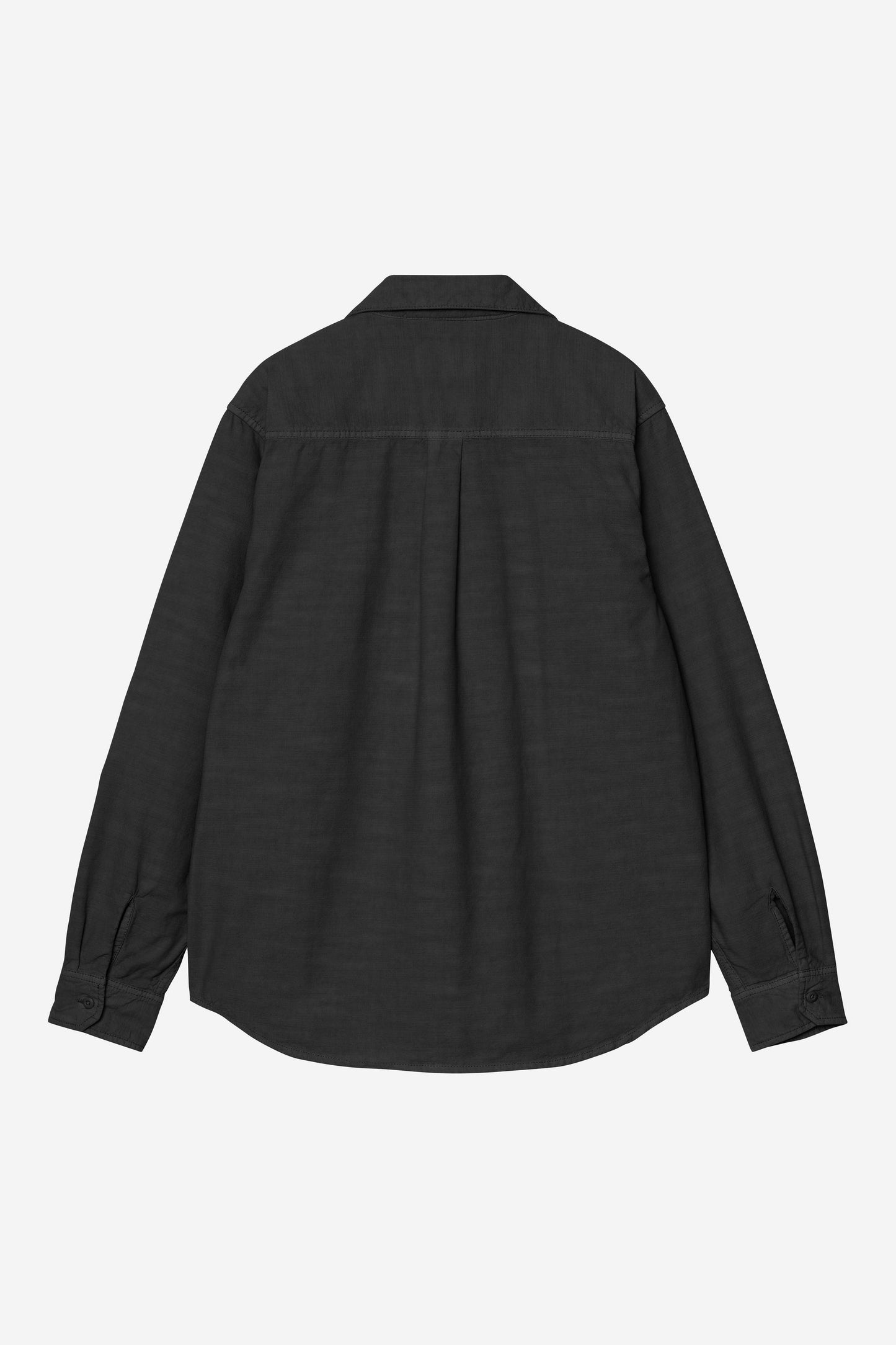 Kelsey Shirt Black (Garment Dyed)