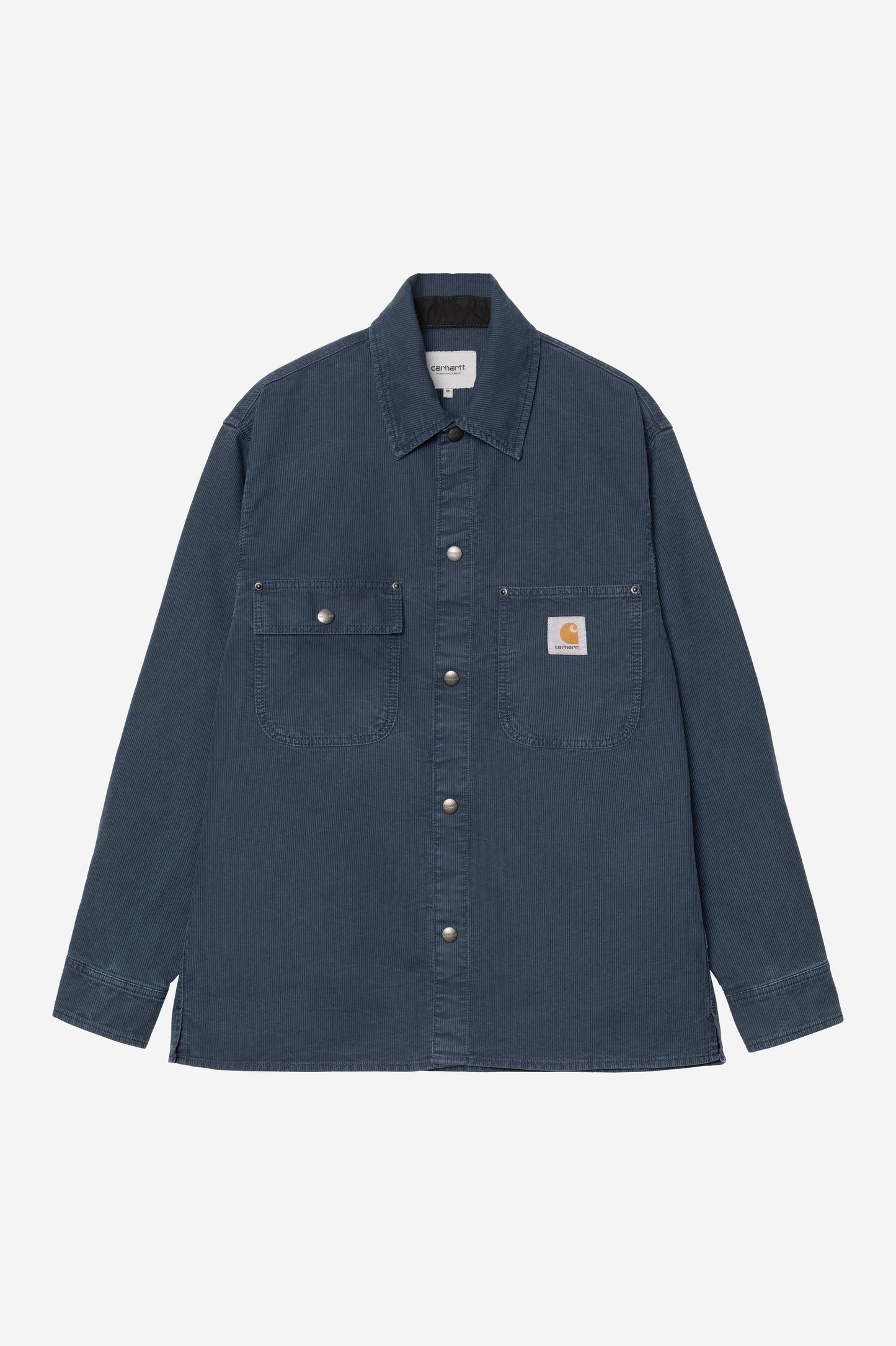 Parrish Shirt Jacket Blue (Stone Washed)