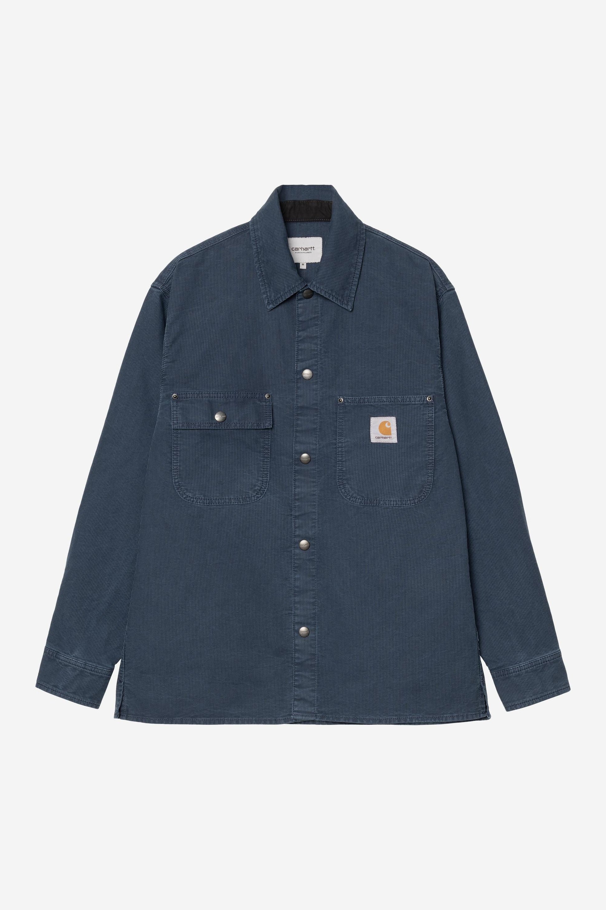 Parrish Shirt Jacket Blue (Stone Washed)