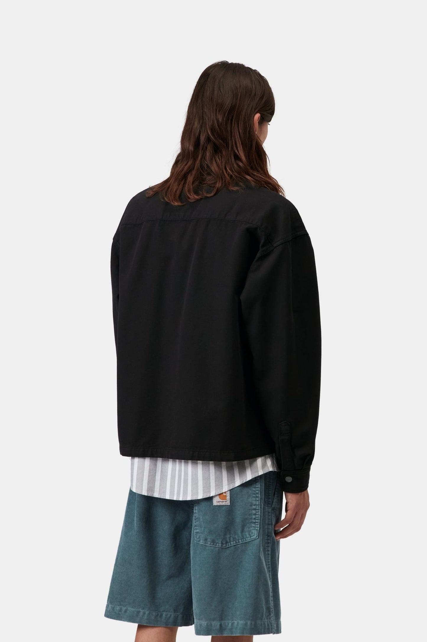 Prescott Shirt Jacket Black / Black (Garment Dyed)