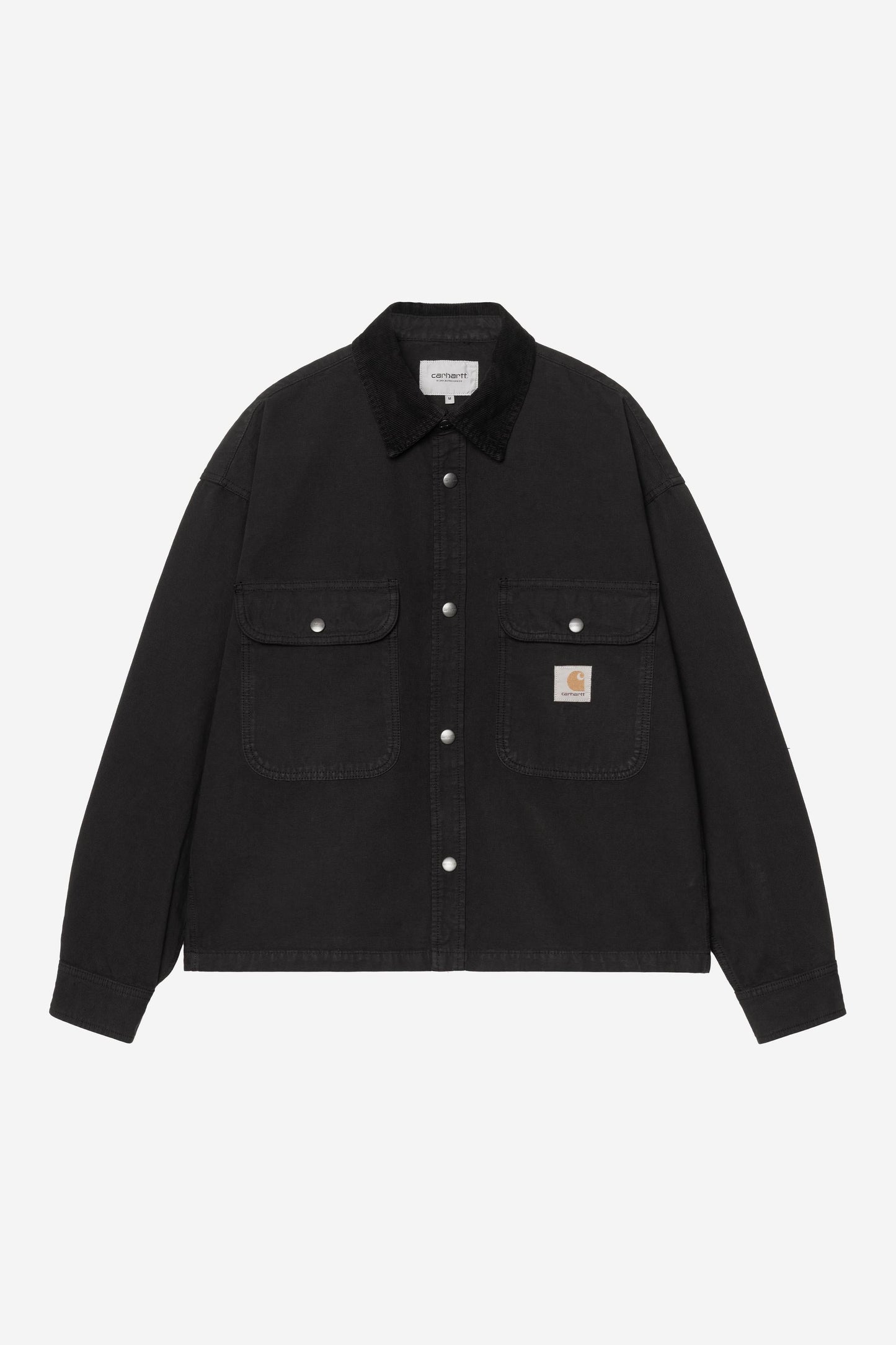 Prescott Shirt Jacket Black / Black (Garment Dyed)
