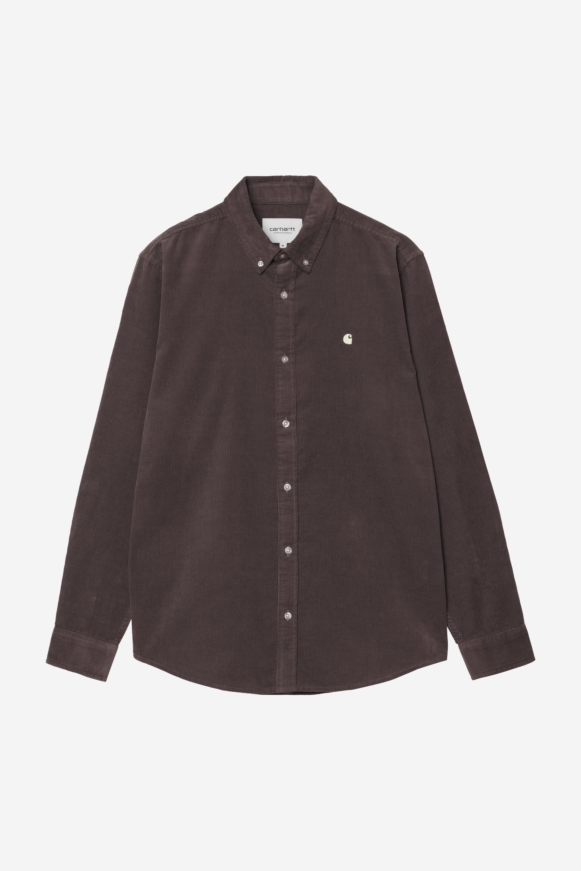 Madison Fine Cord Shirt Shale / Wax
