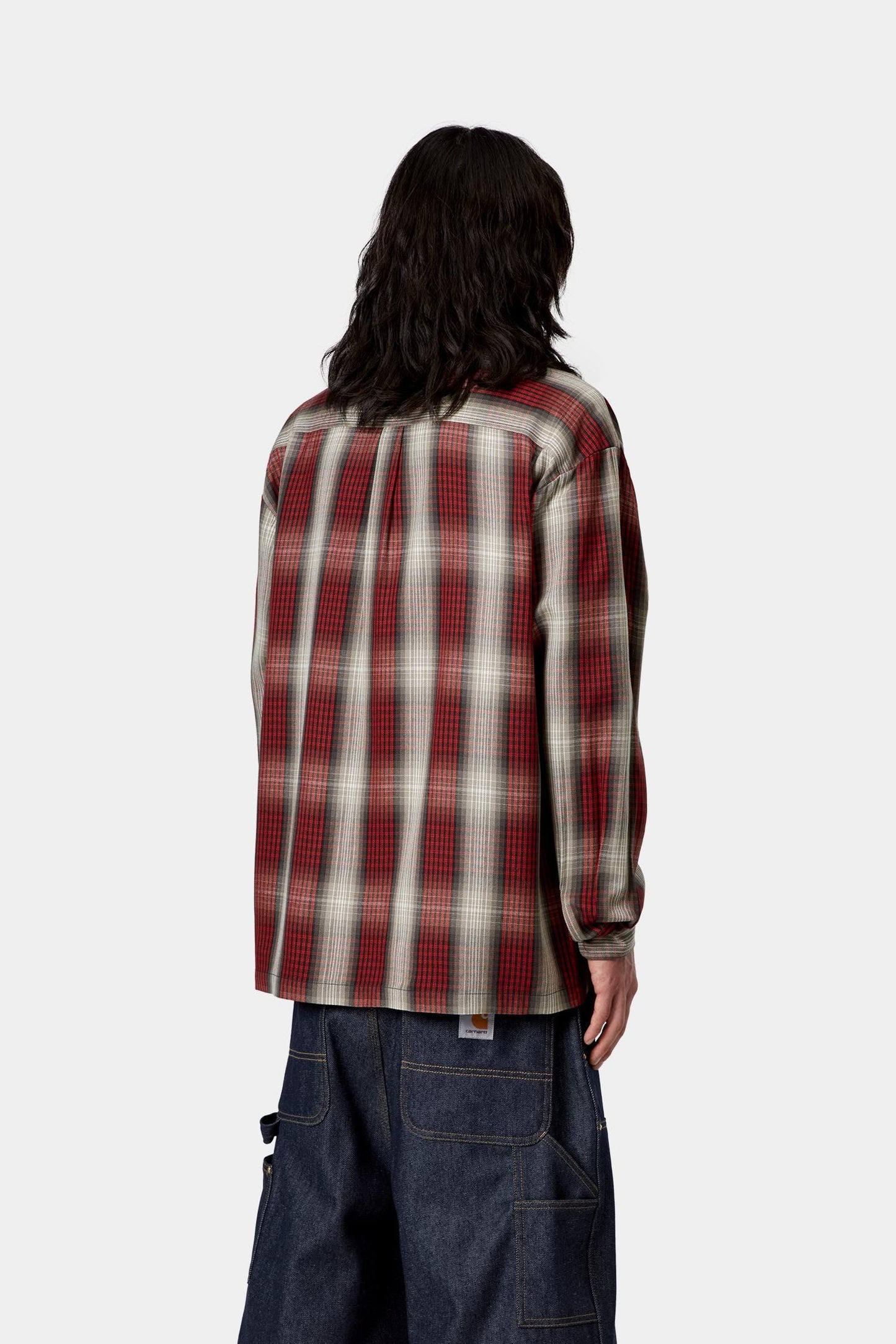 Harlin Check Shirt Chili Pepper