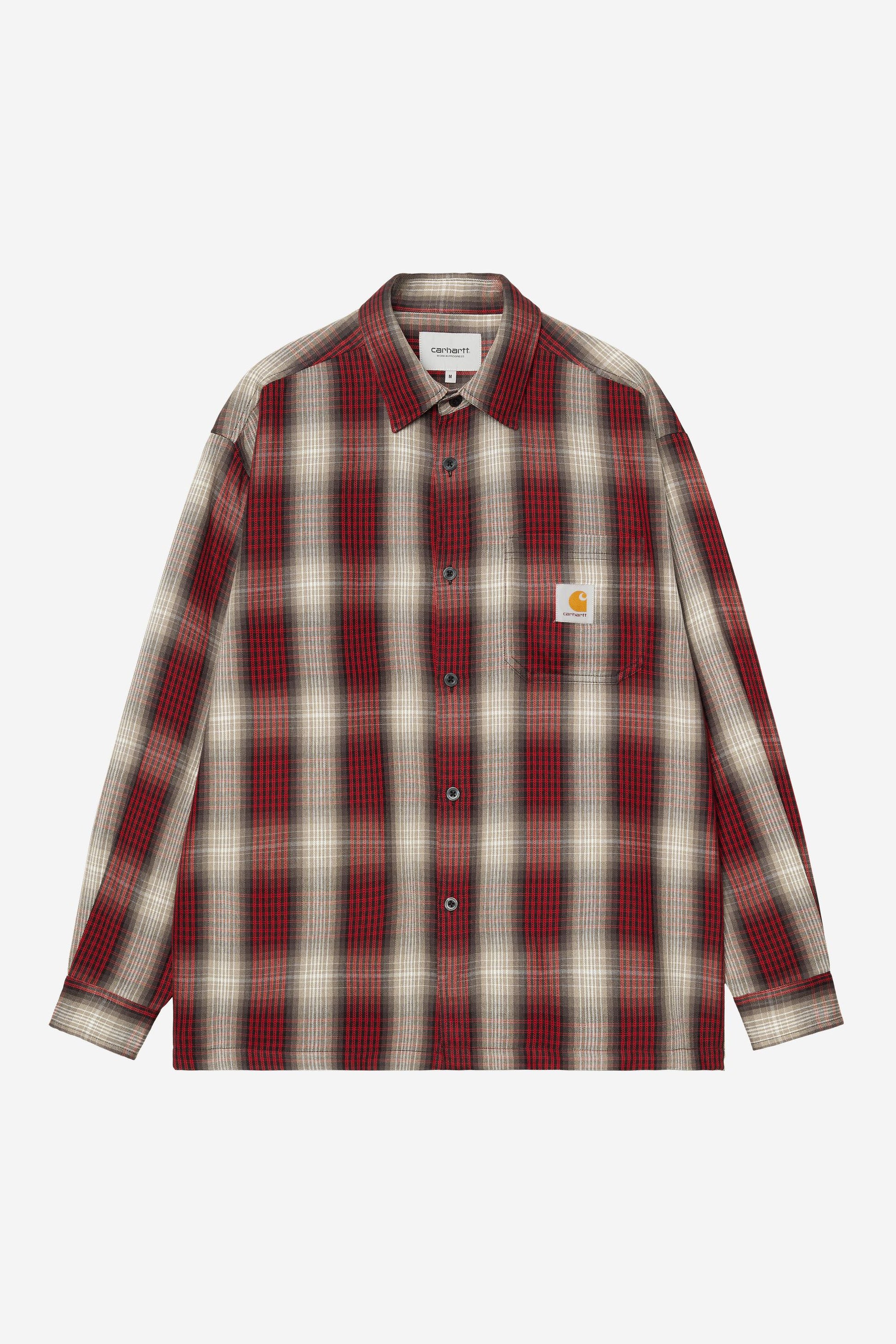 Harlin Check Shirt Chili Pepper