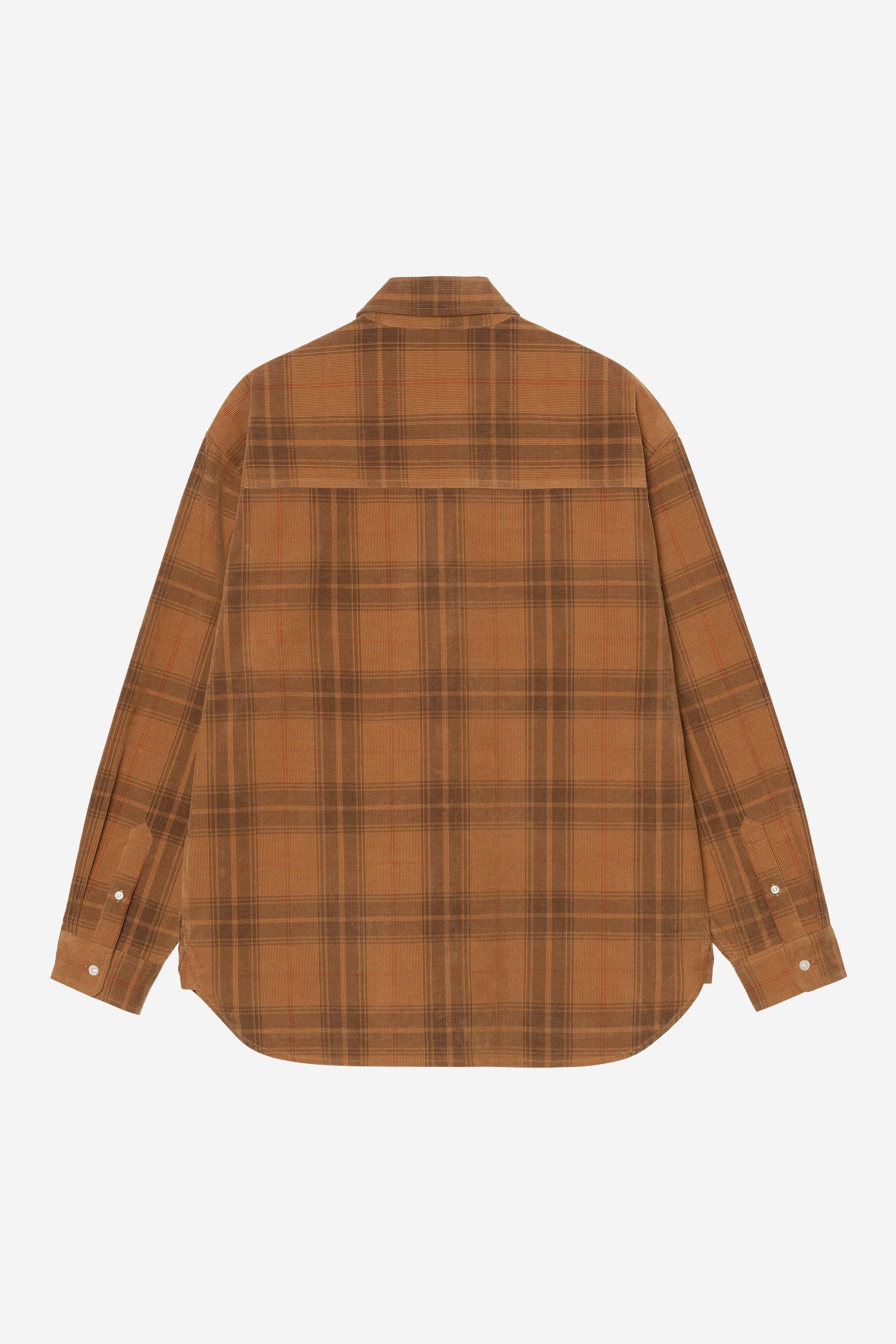 Wilber Check Shirt Hamilton Brown