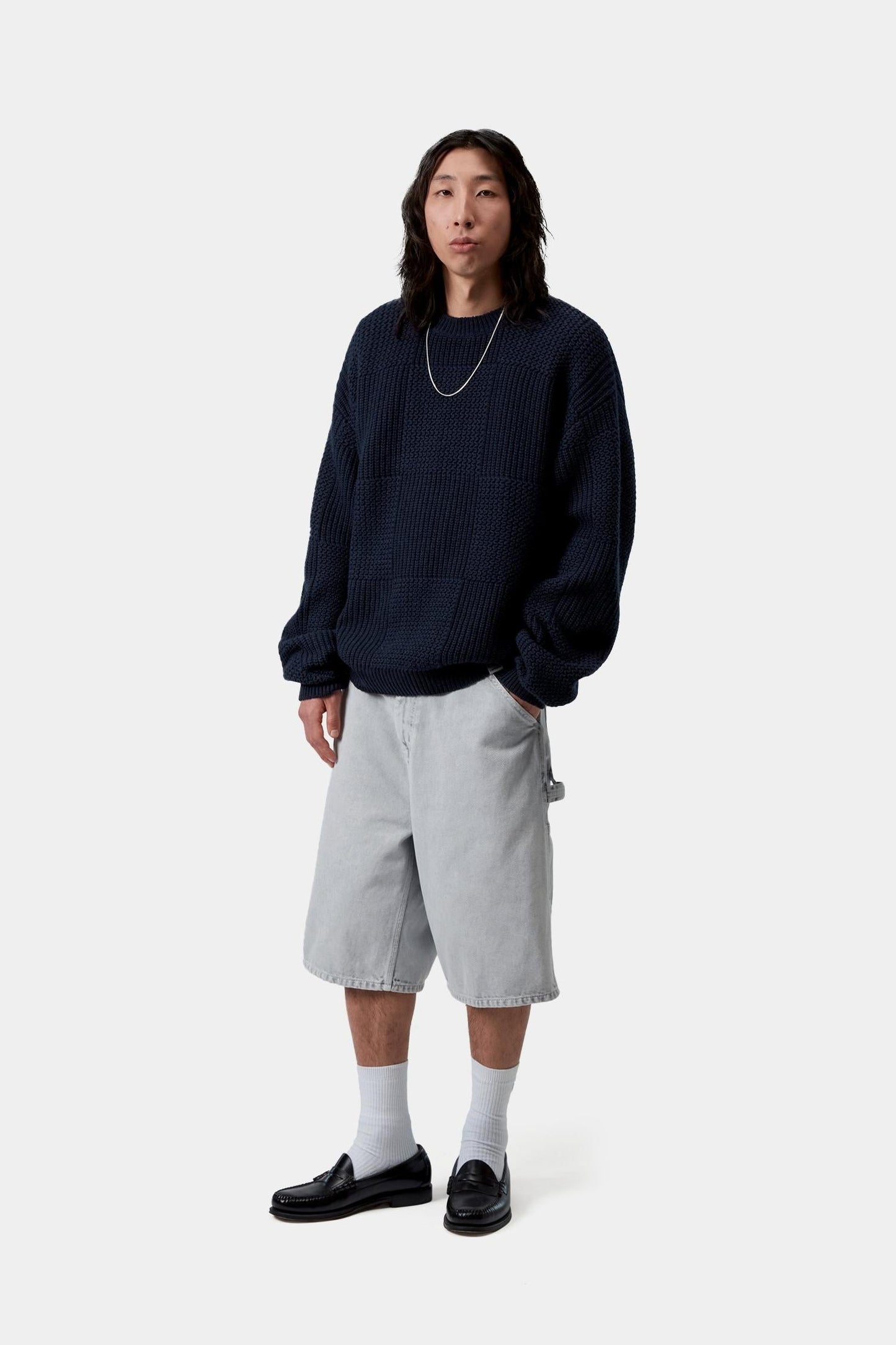 Bishop Sweater Dark Navy