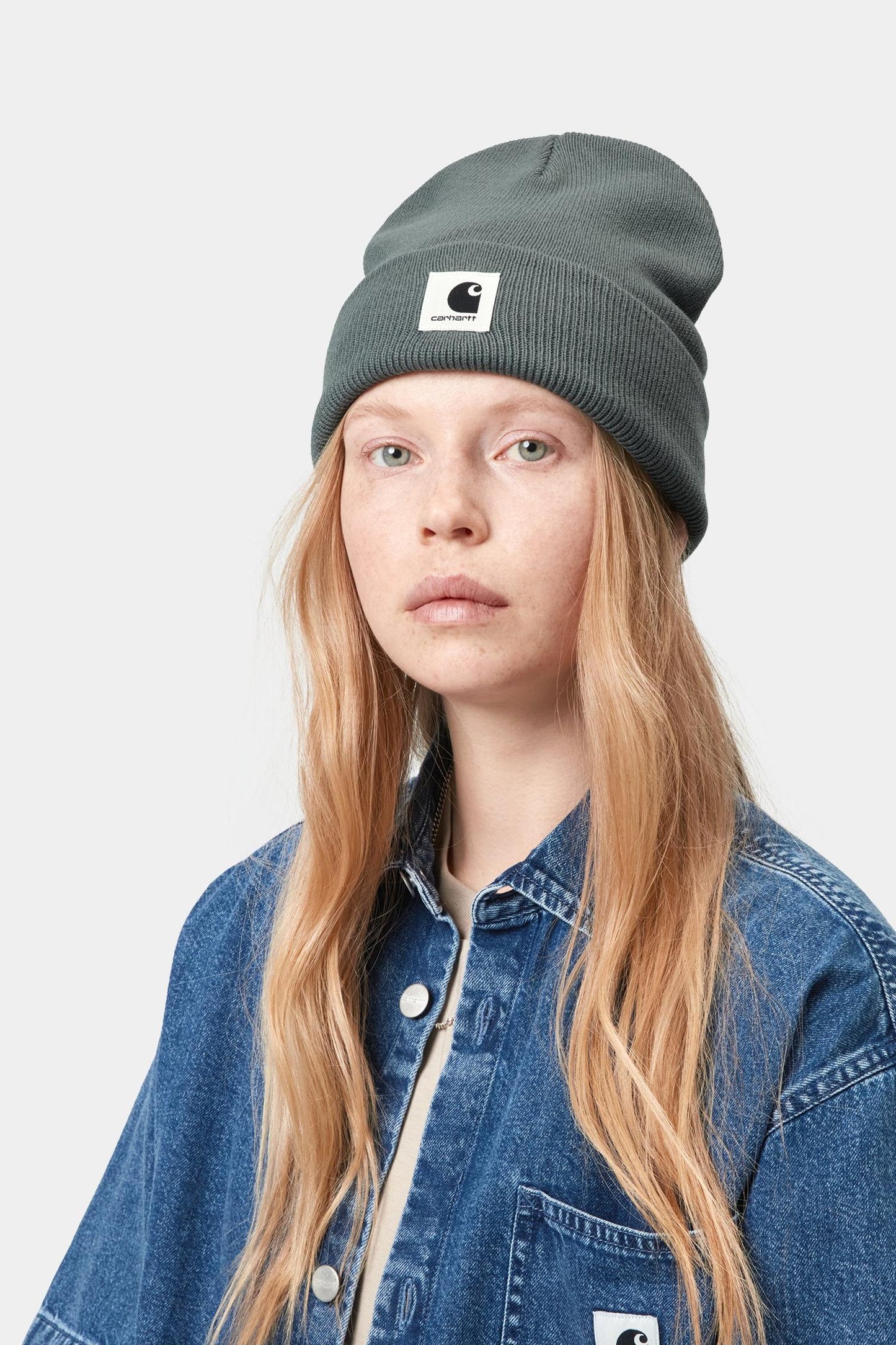 Ashley Beanie Velvet Green