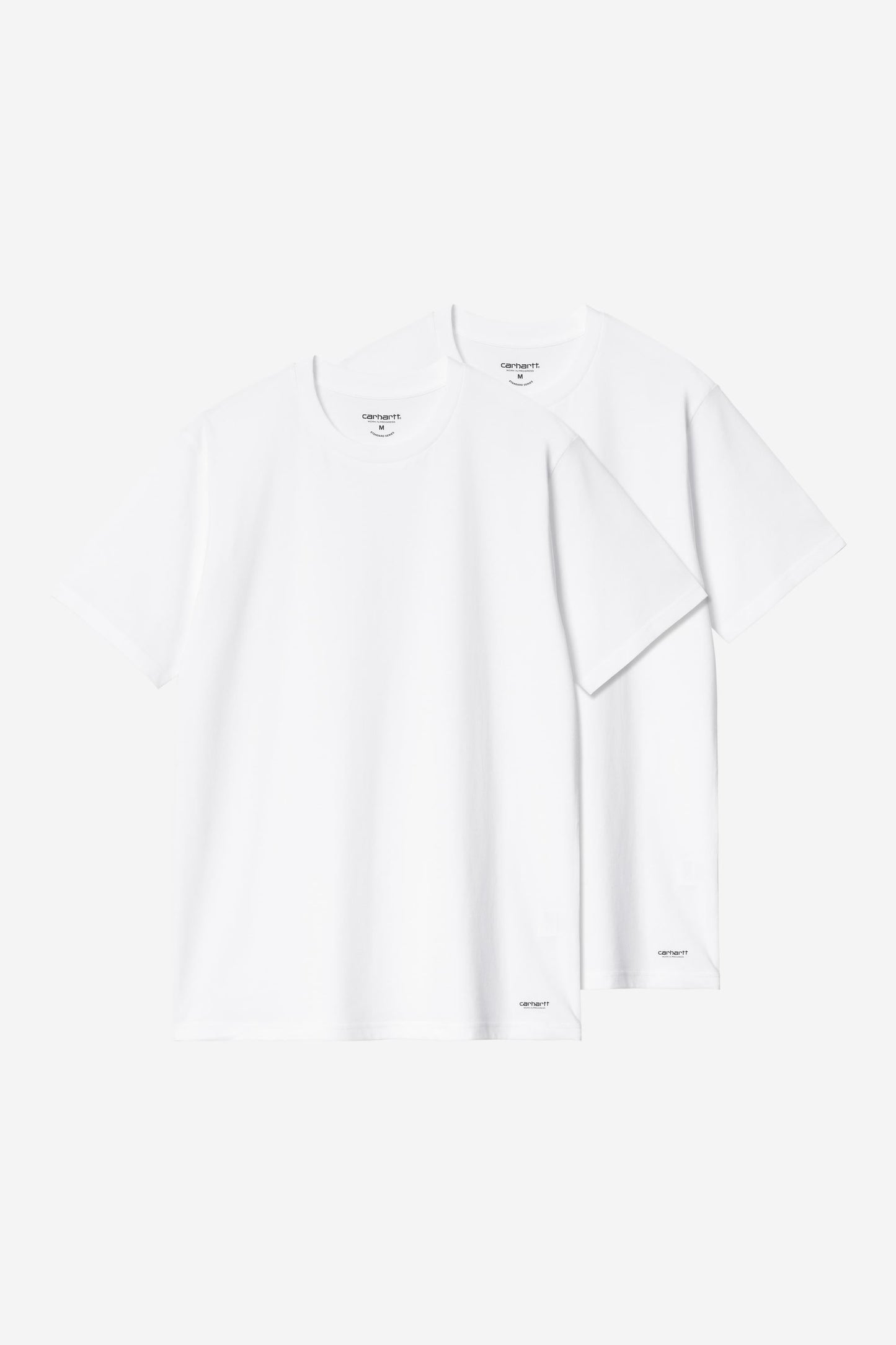 Standard Crew Neck T-Shirt White + White
