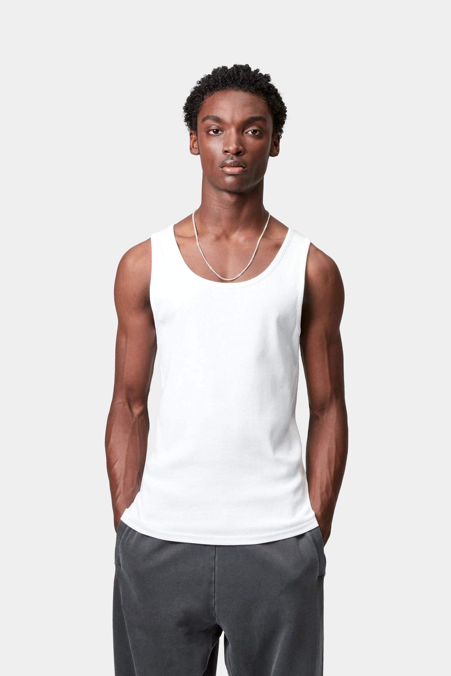 A-Shirt (2 Pack) White + White