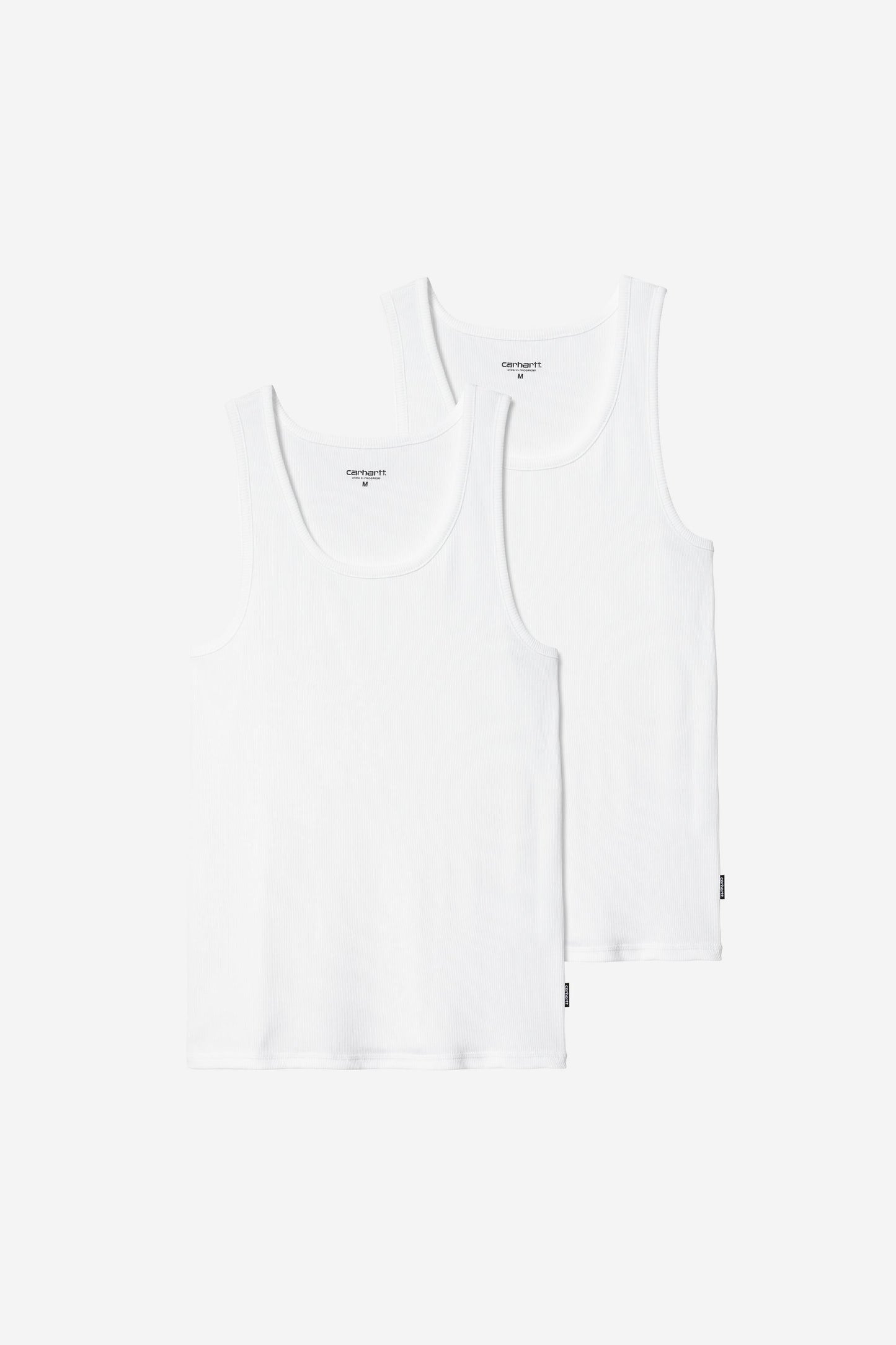 A-Shirt (2 Pack) White + White