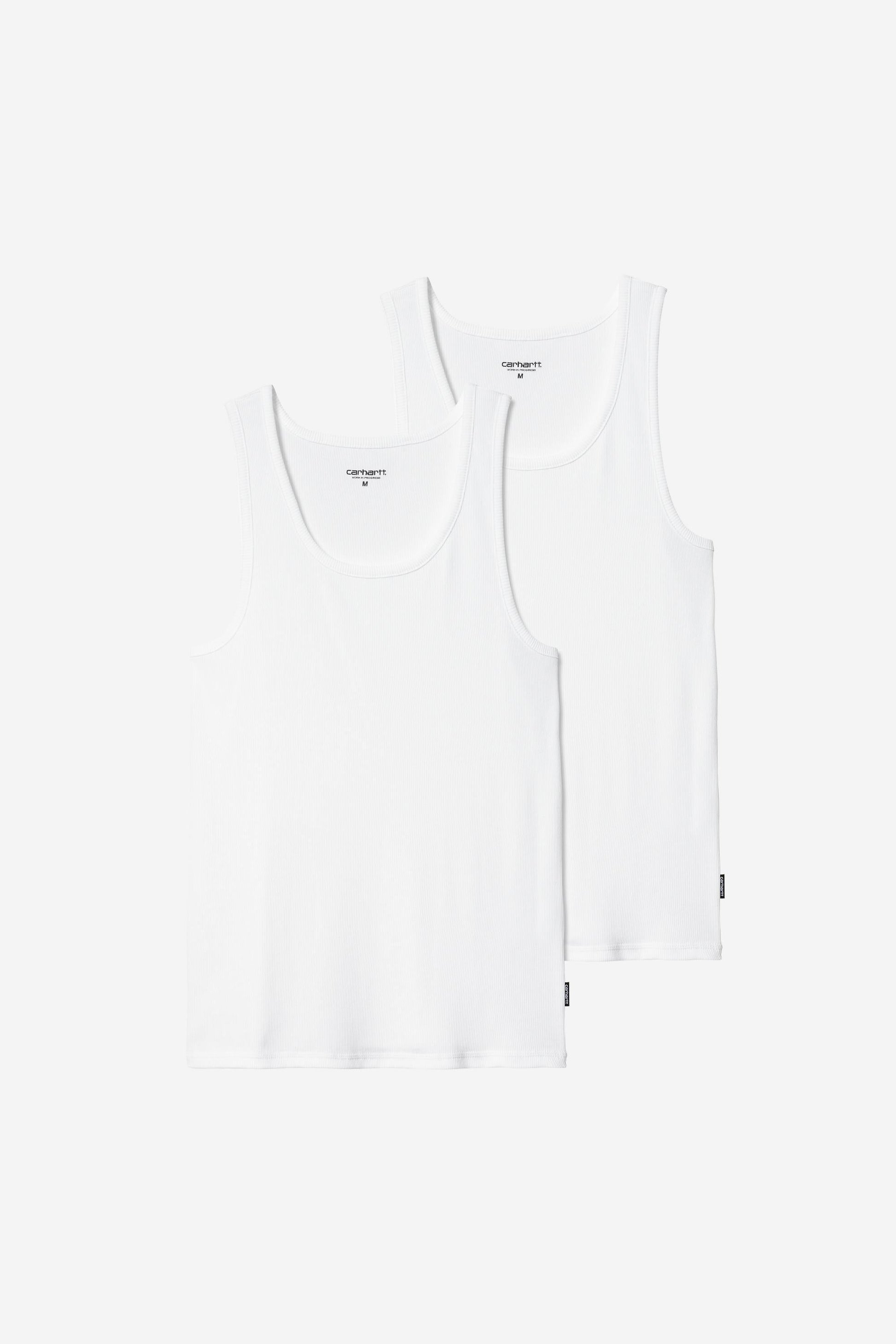 A-Shirt (2 Pack) White + White