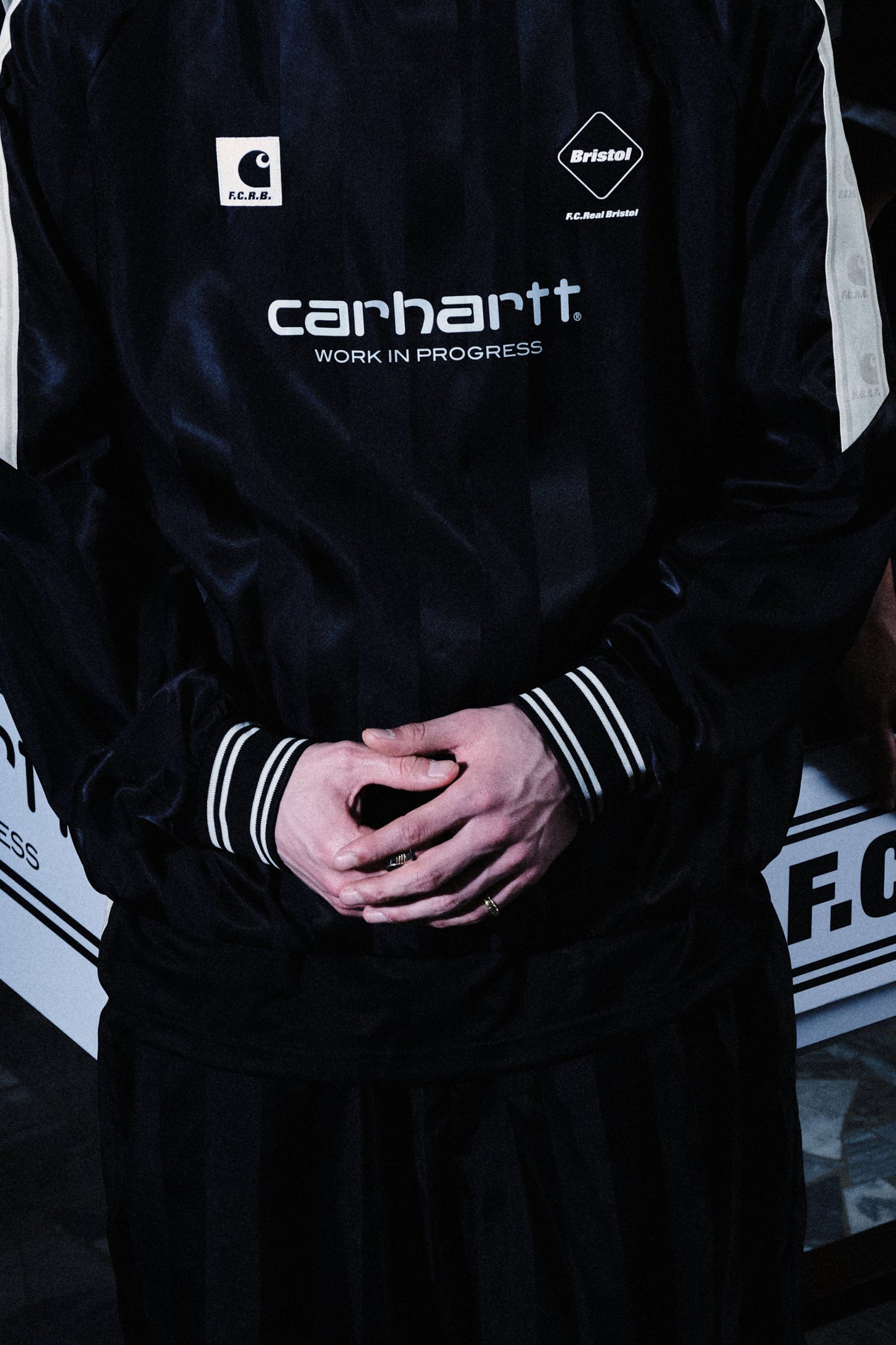 F.C.Real Bristol x Warm Up Piste Black