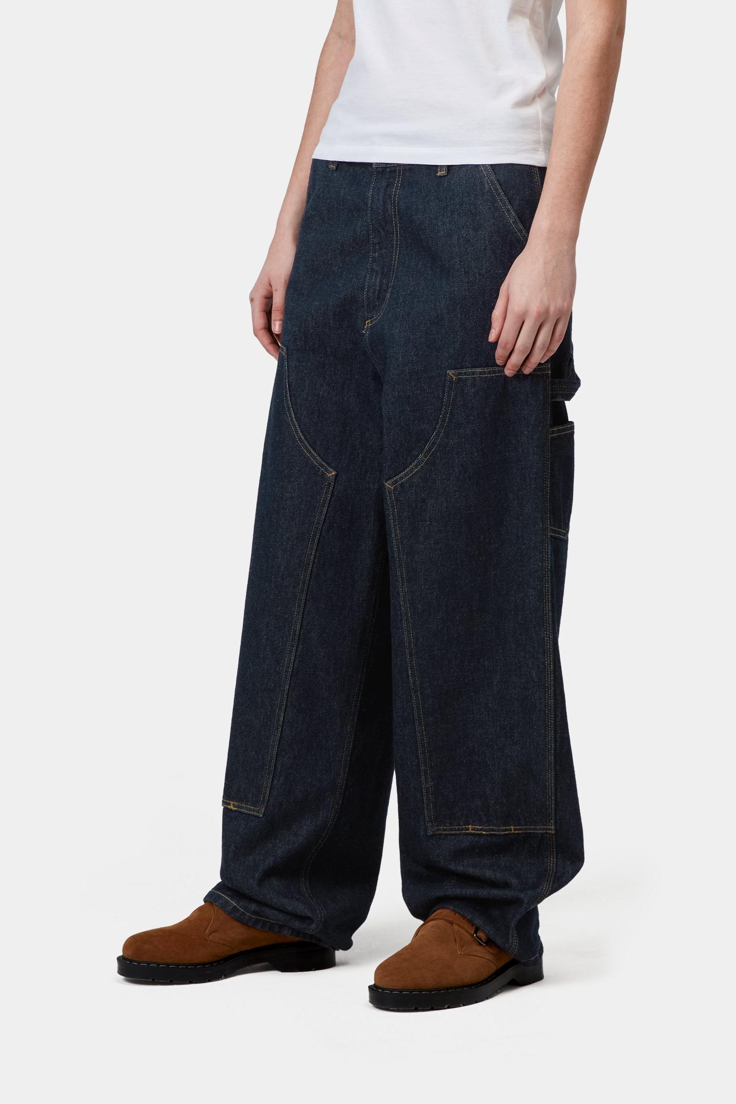 Brandon Double Knee Pant Blue