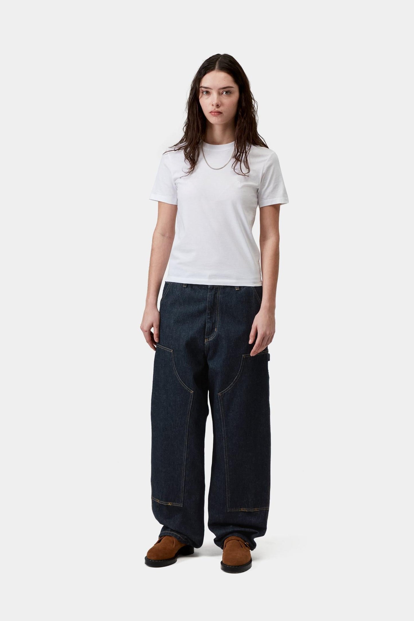 Brandon Double Knee Pant Blue