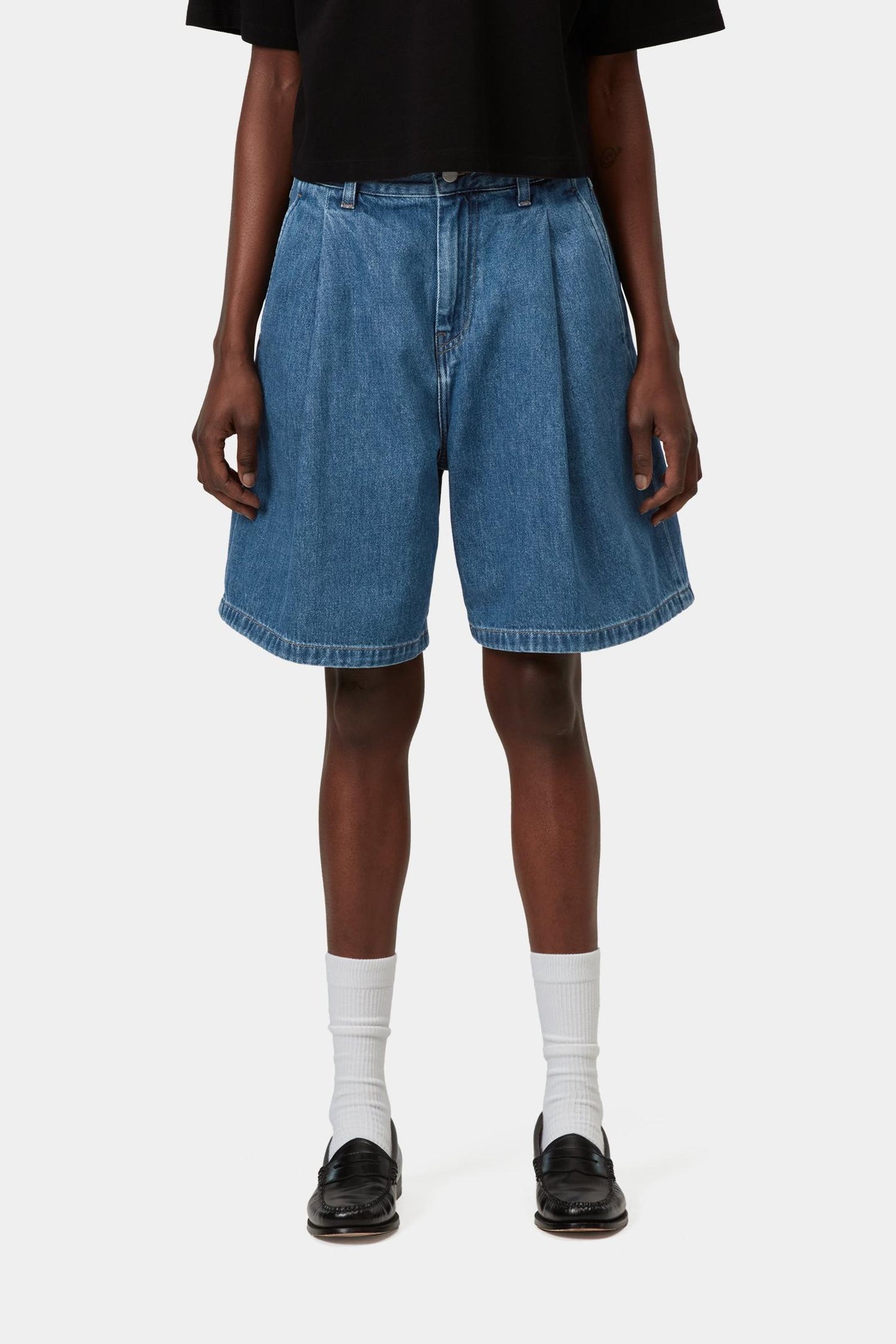 Alta Short Blue (Stone Washed)