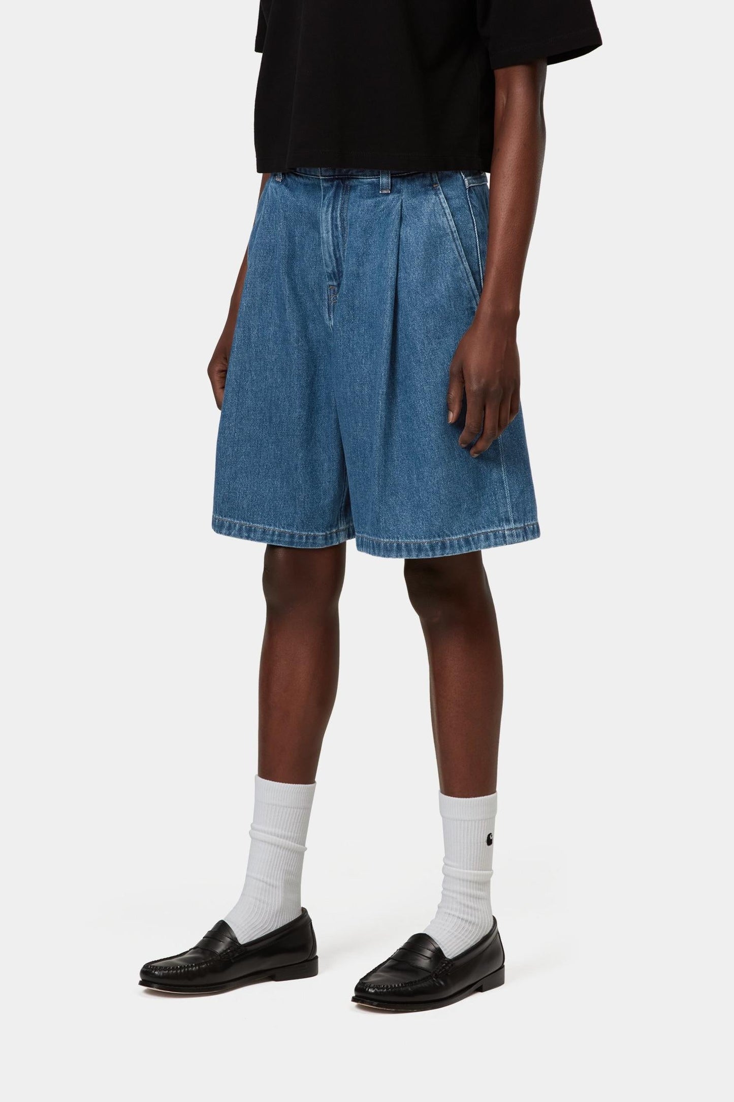 Alta Short Blue (Stone Washed)