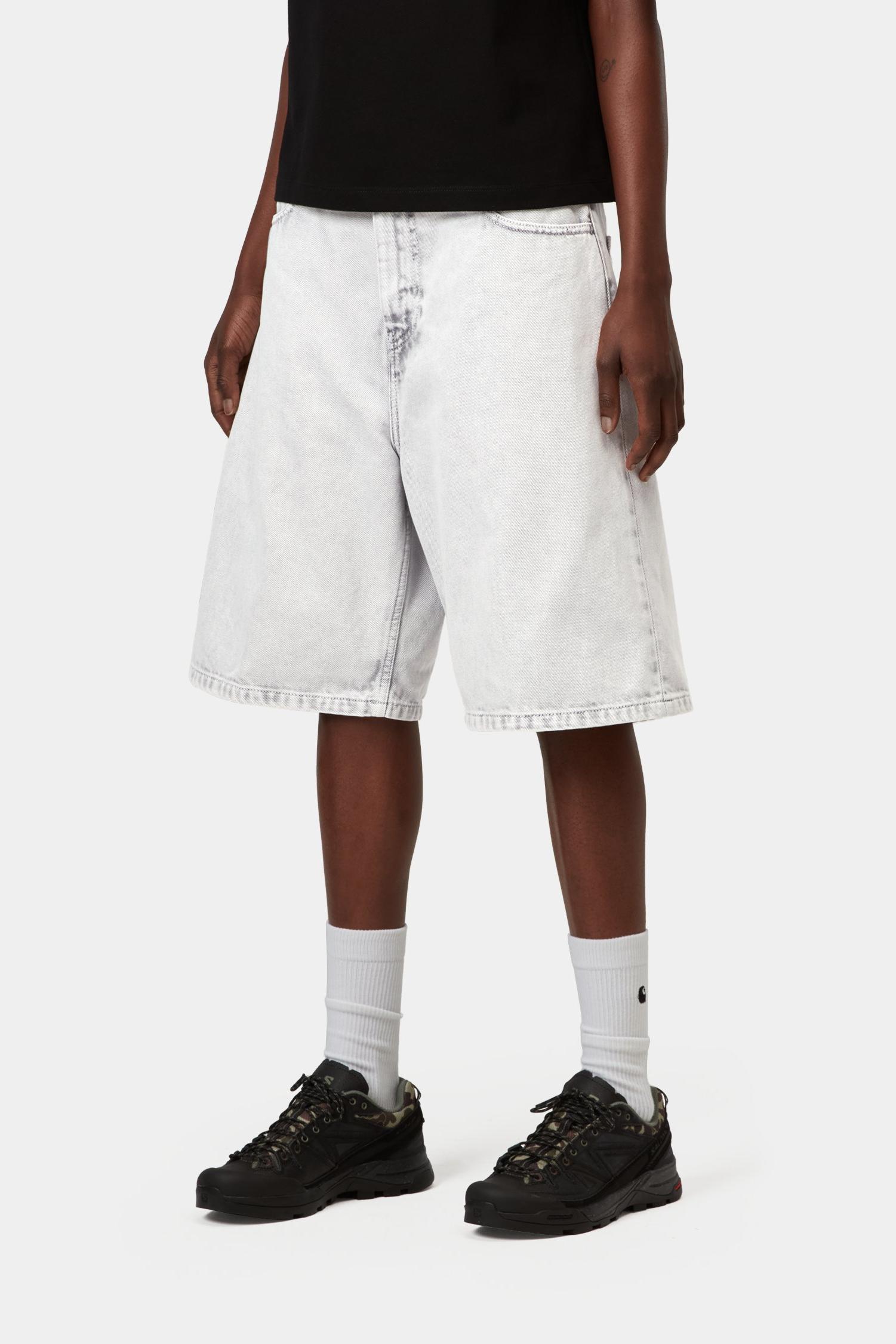 Brandon Short - Color Denim  Black (Chalk Wash)