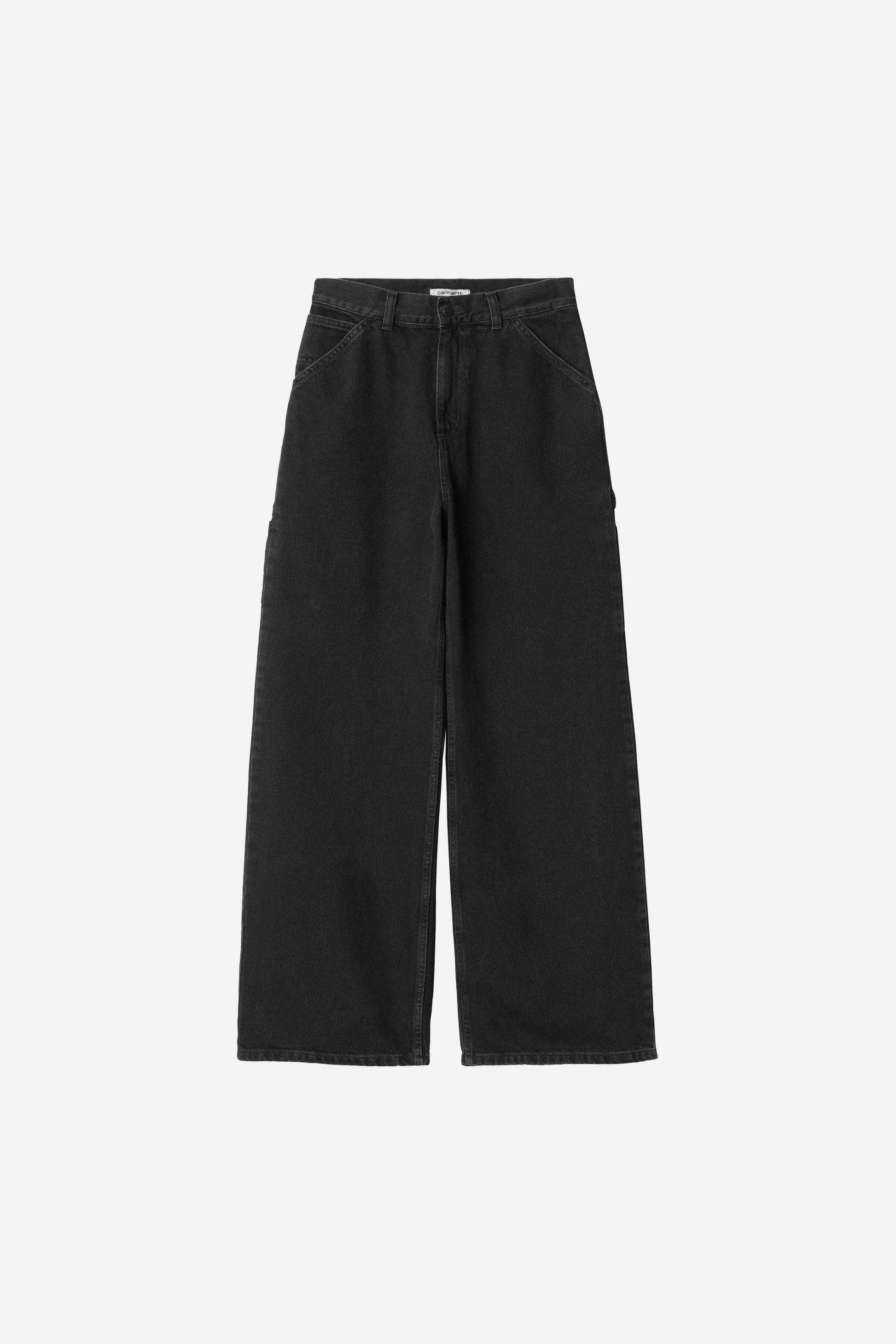 Jens Pant Black (Stone Washed)