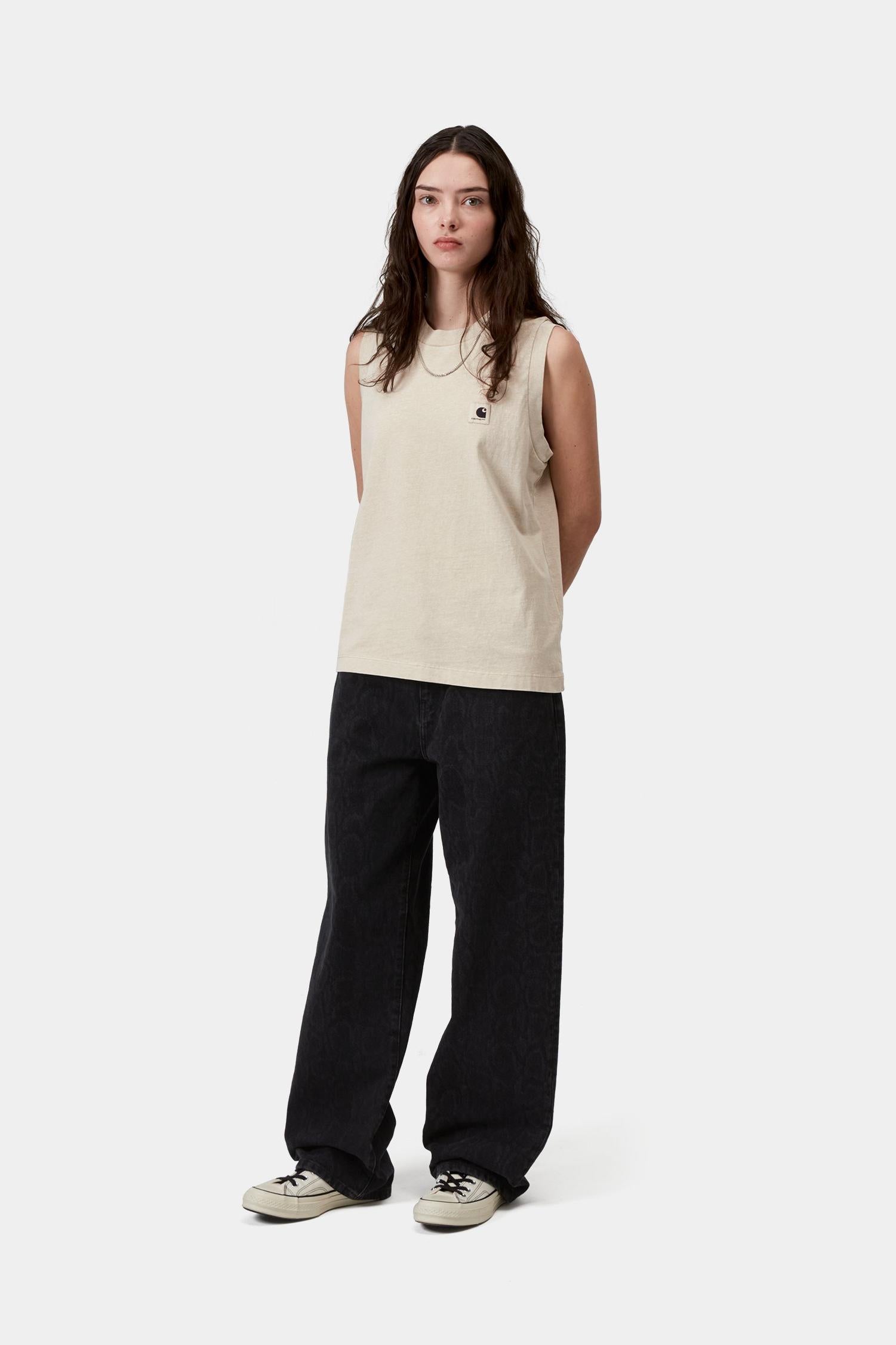 Nelson A-Shirt Stone (Garment Dyed)