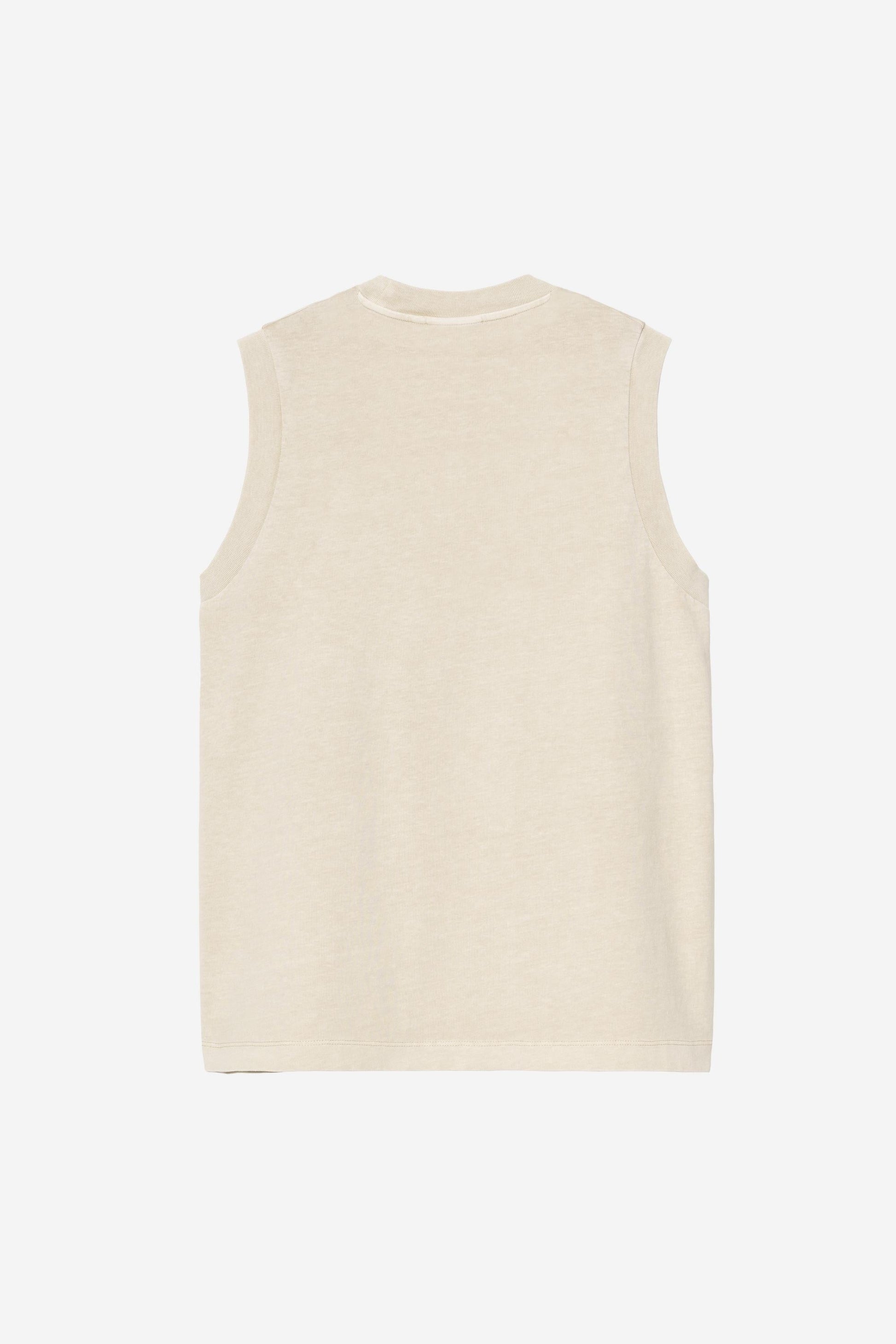 Nelson A-Shirt Stone (Garment Dyed)