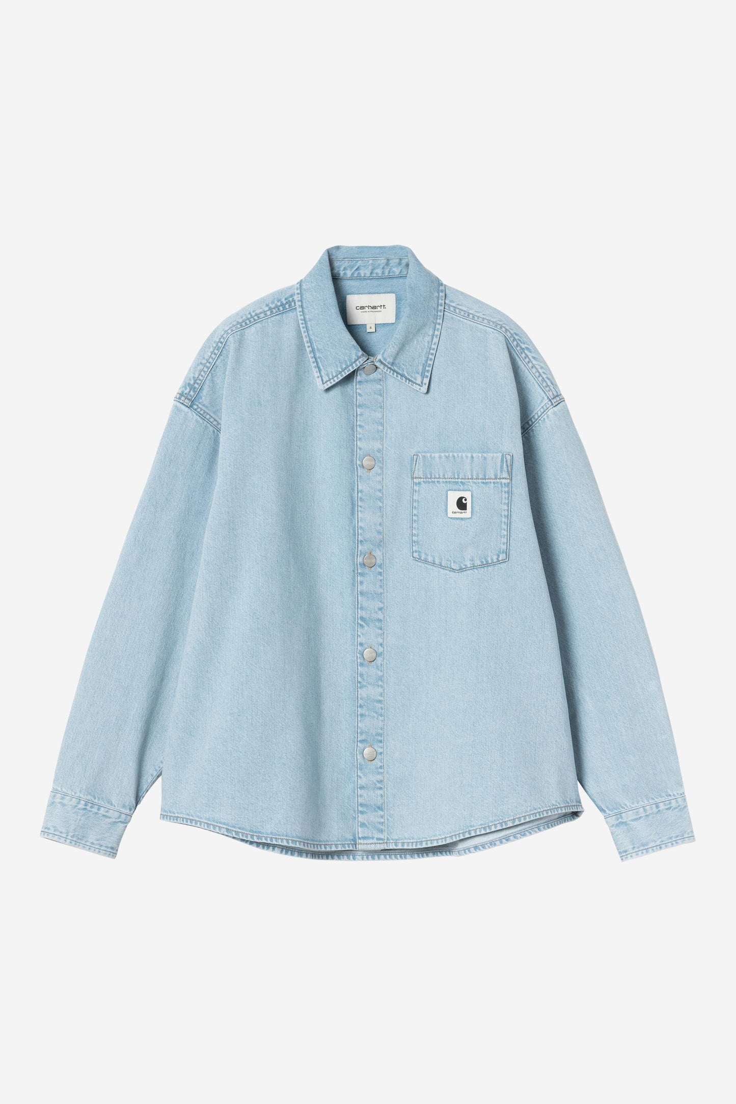 Alta Shirt Jacket Blue (Stone Bleached)