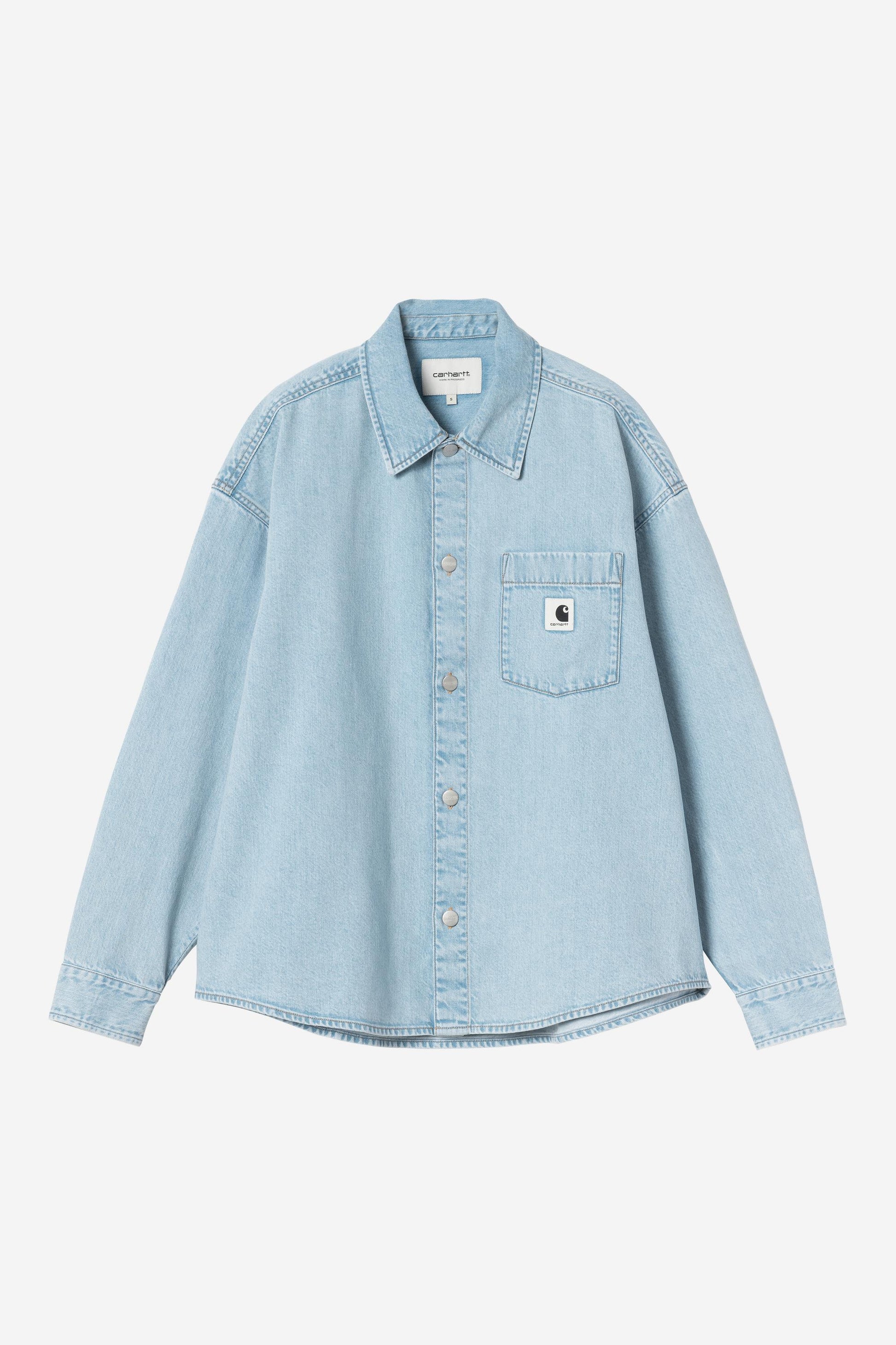 Alta Shirt Jacket Blue (Stone Bleached)