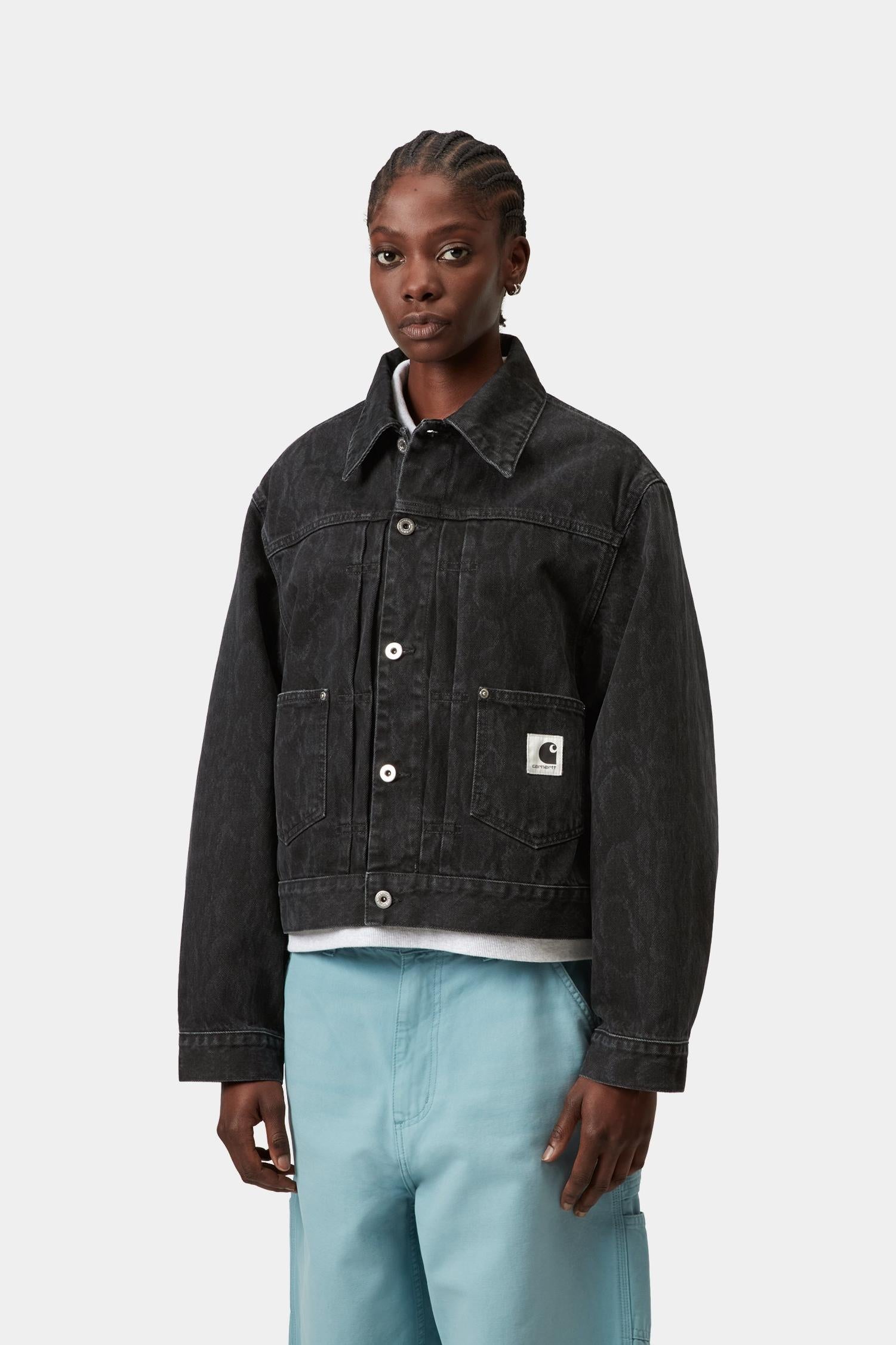 Belmar Jacket Black Snake Camo (Heavy Stone Wash)