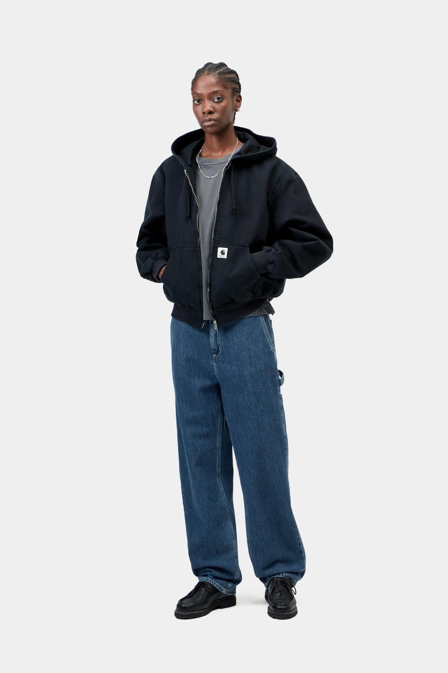 Pierce Pant Straight Blue (Stone Washed)