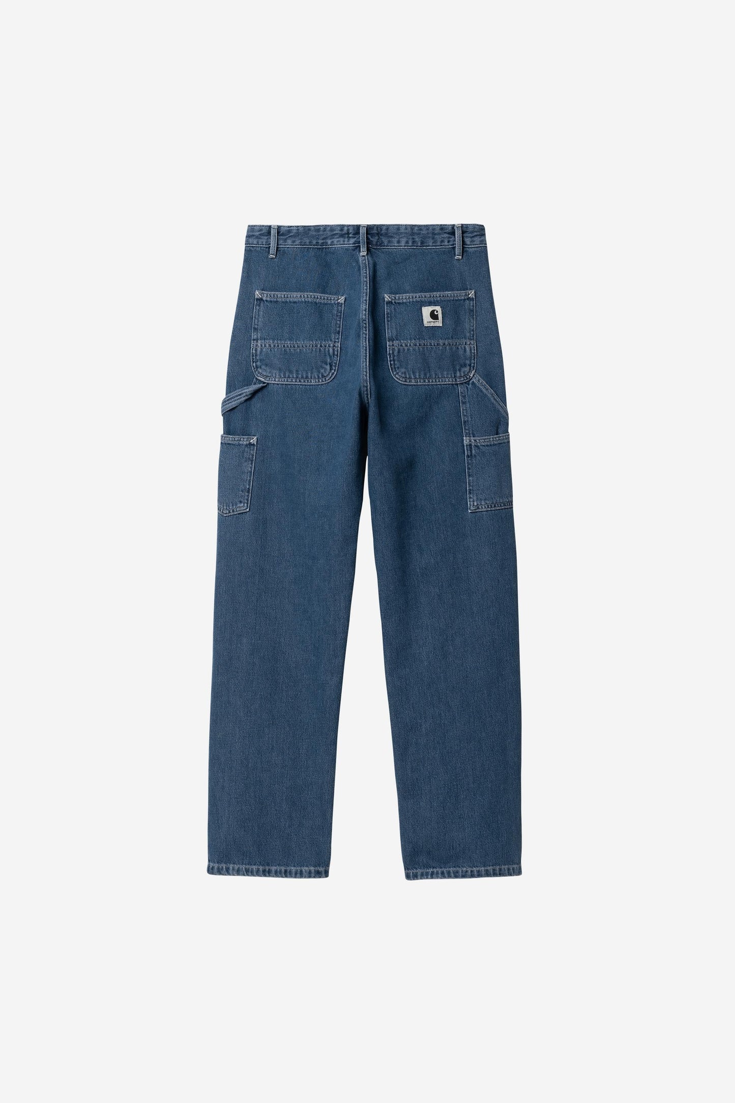 Pierce Pant Straight Blue (Stone Washed)