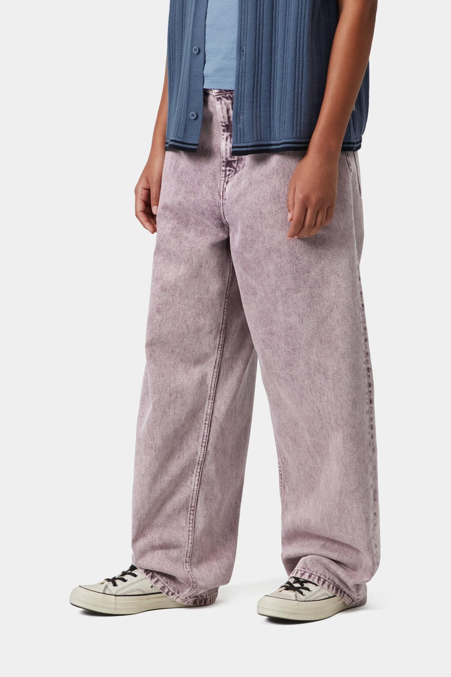 Women's Brandon Pant - Color Denim Cozy Purple (Chalk Wash)