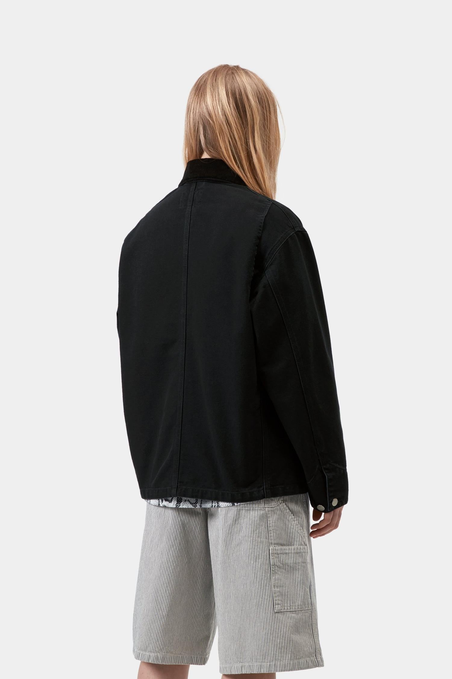 OG Michigan Coat (Spring) - Stone Canvas Black / Black