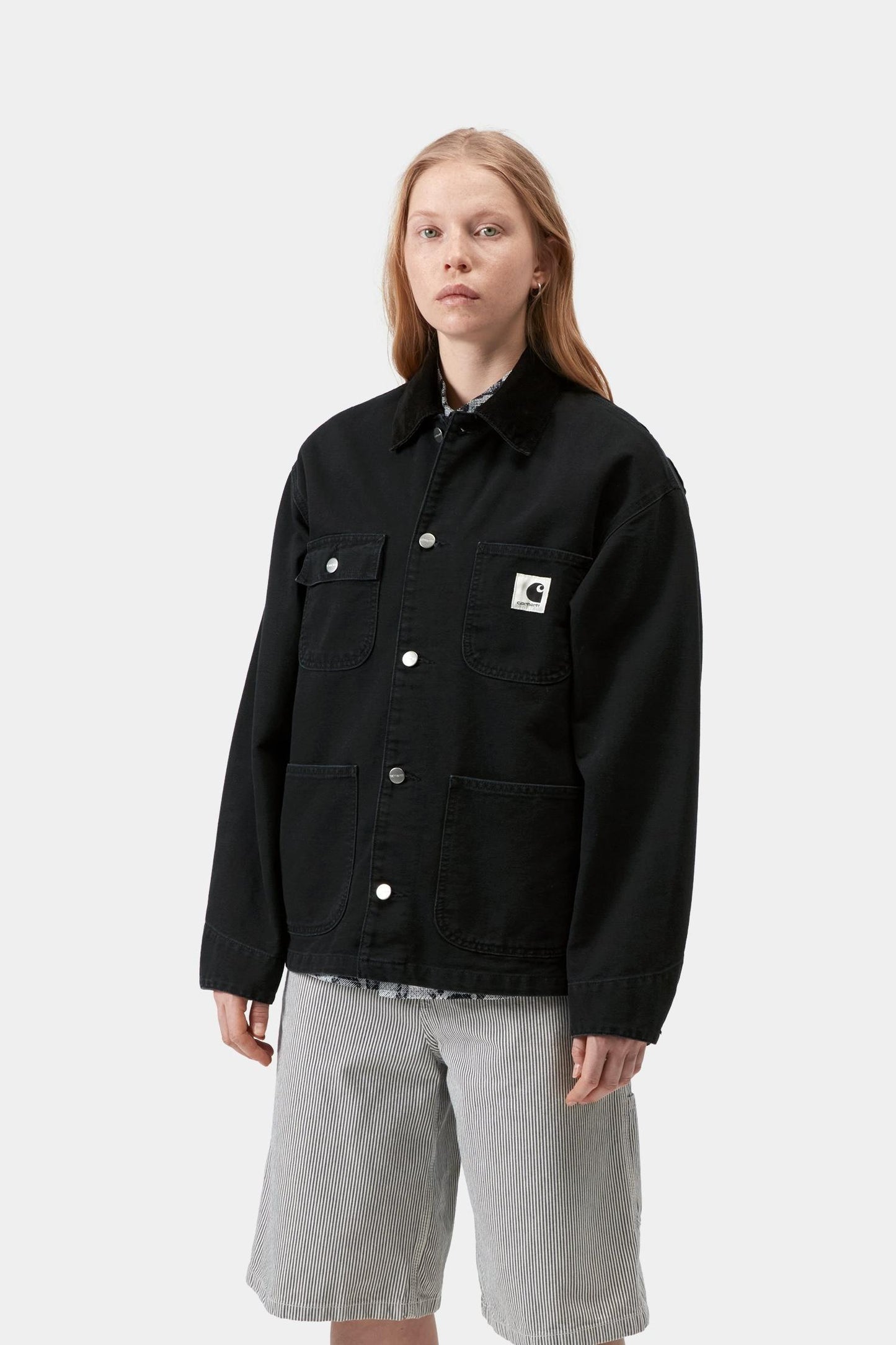 OG Michigan Coat (Spring) - Stone Canvas Black / Black