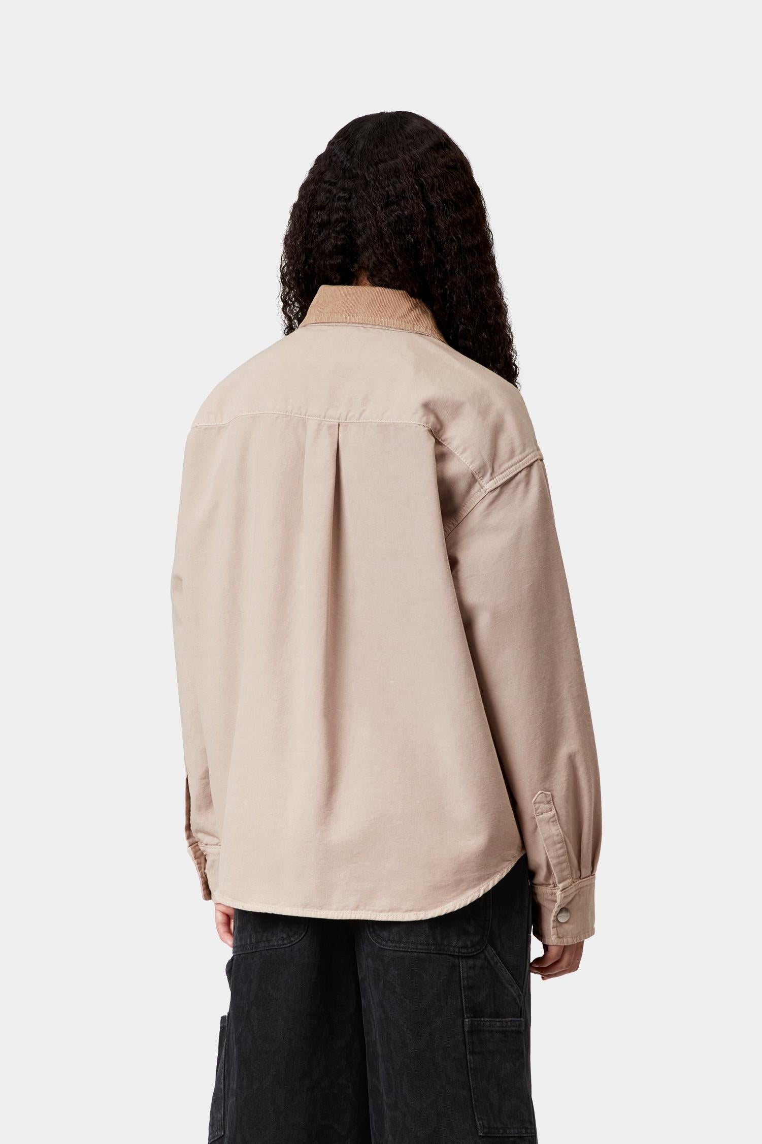Prescott Shirt Jacket String / Leather (Garment Dyed)