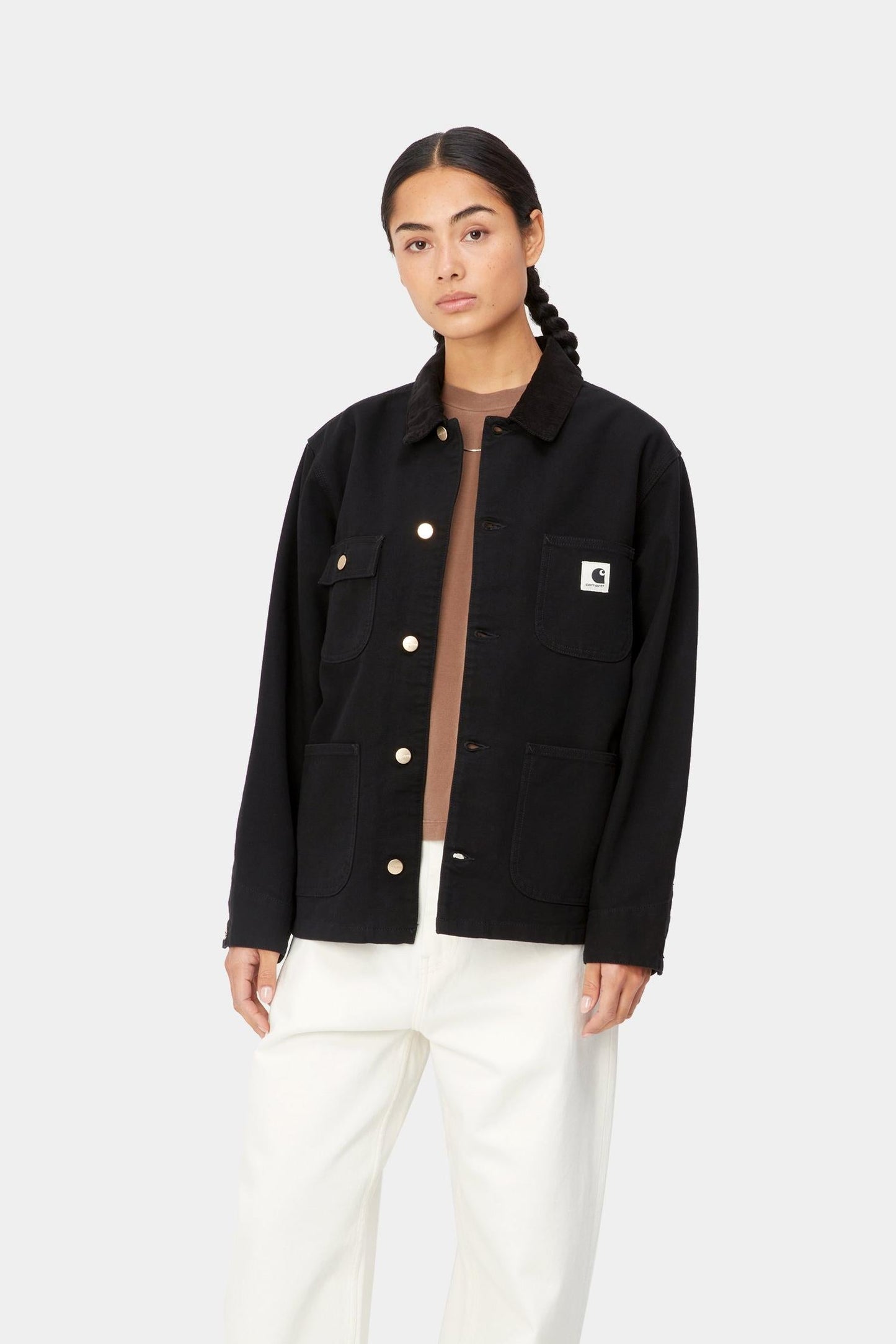 Women's OG Michigan Coat (Spring)  Black (Rinsed)