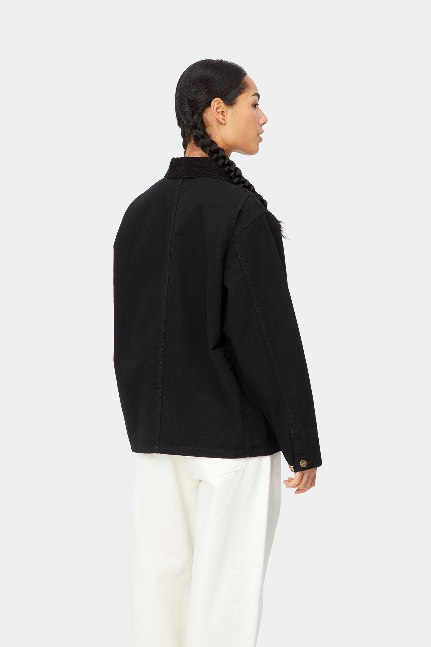 Women's OG Michigan Coat (Spring)  Black (Rinsed)