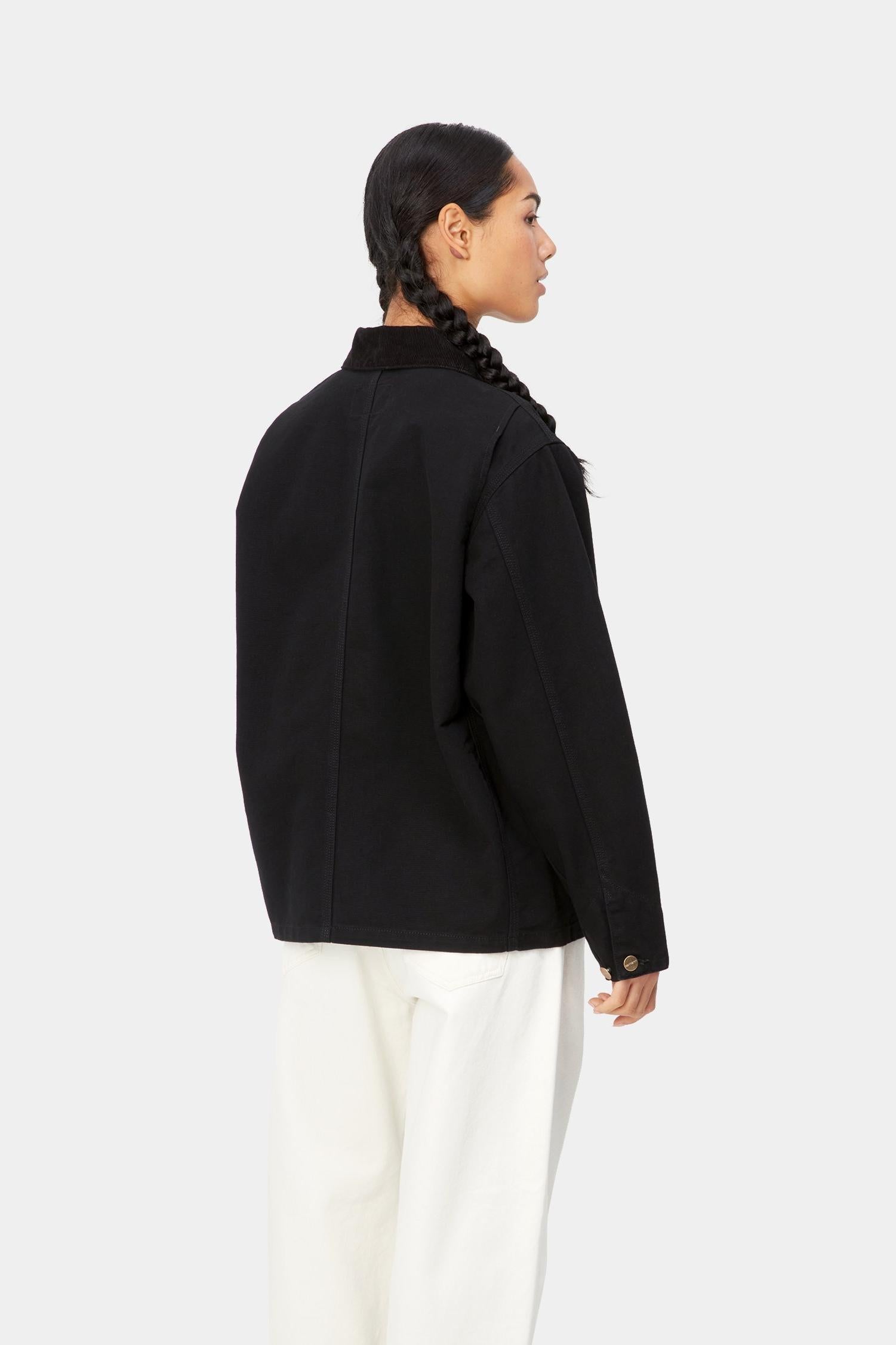 Women's OG Michigan Coat (Spring)  Black (Rinsed)