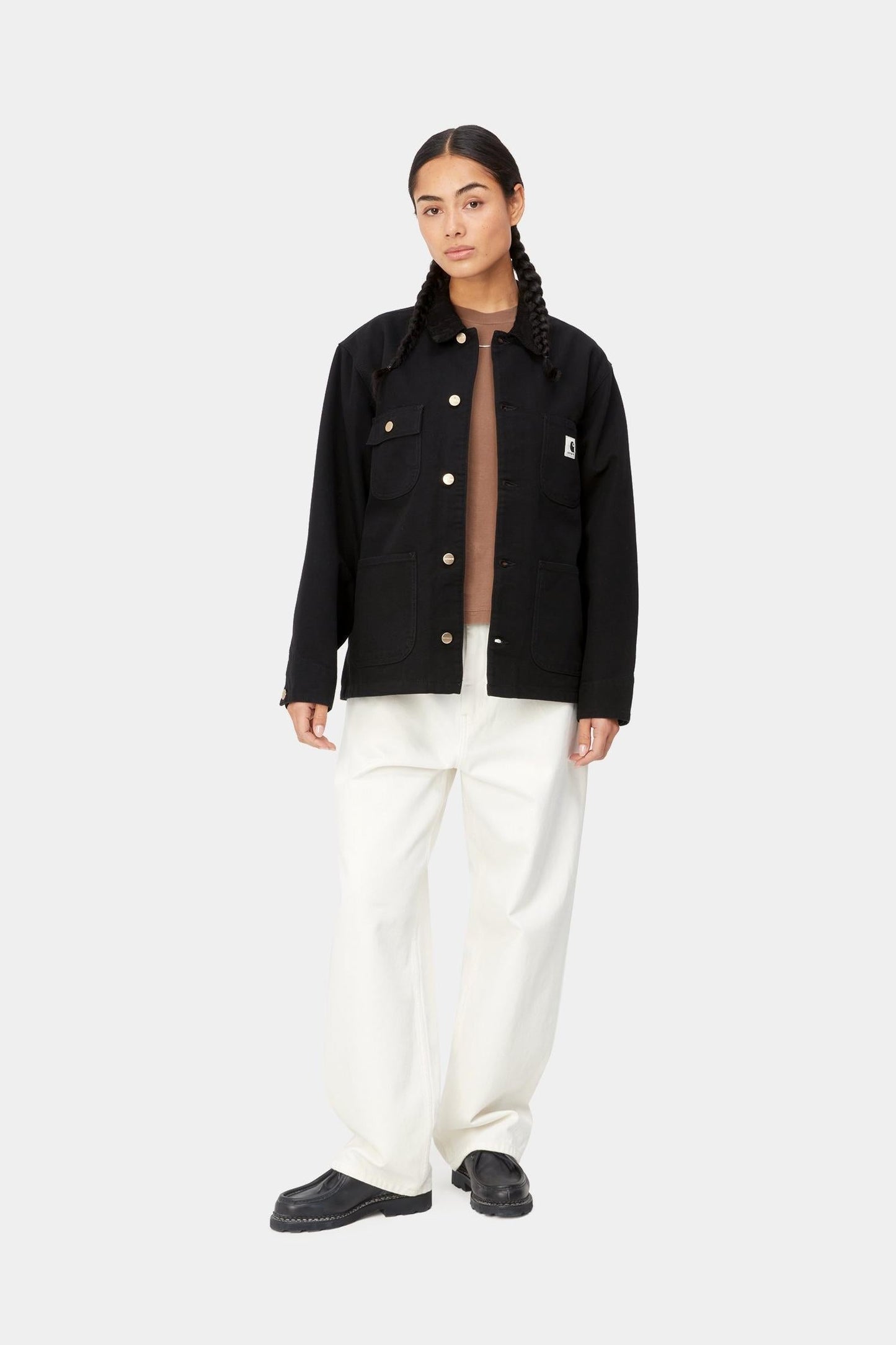 Women's OG Michigan Coat (Spring)  Black (Rinsed)