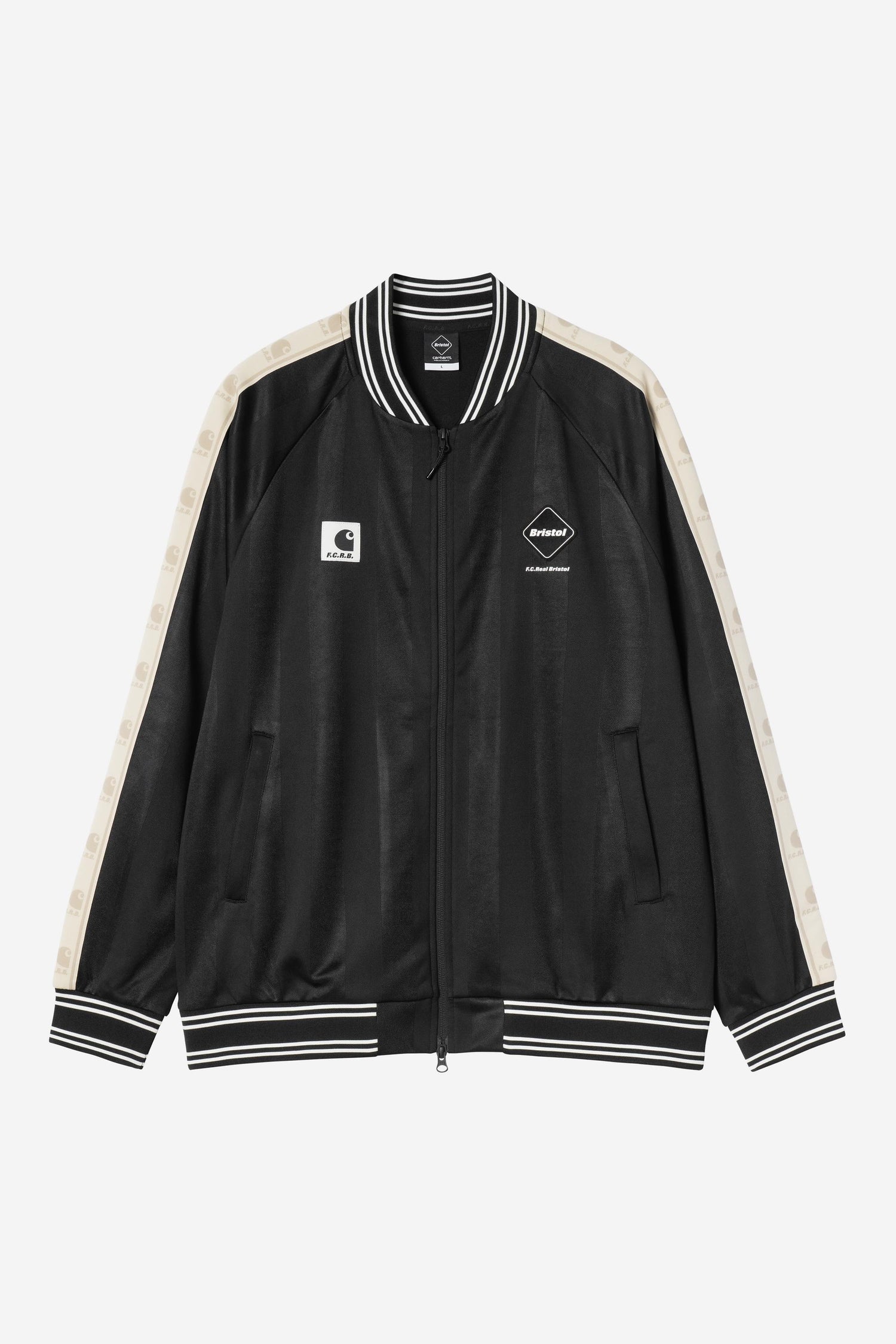 F.C.Real Bristol x Varsity Track Jersey Blouson Black