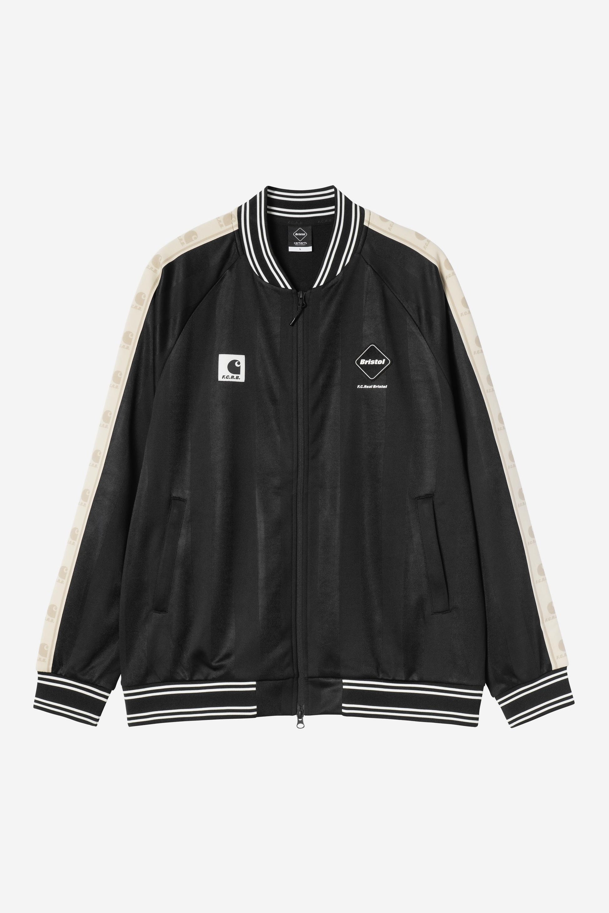 F.C.Real Bristol x Varsity Track Jersey Blouson Black