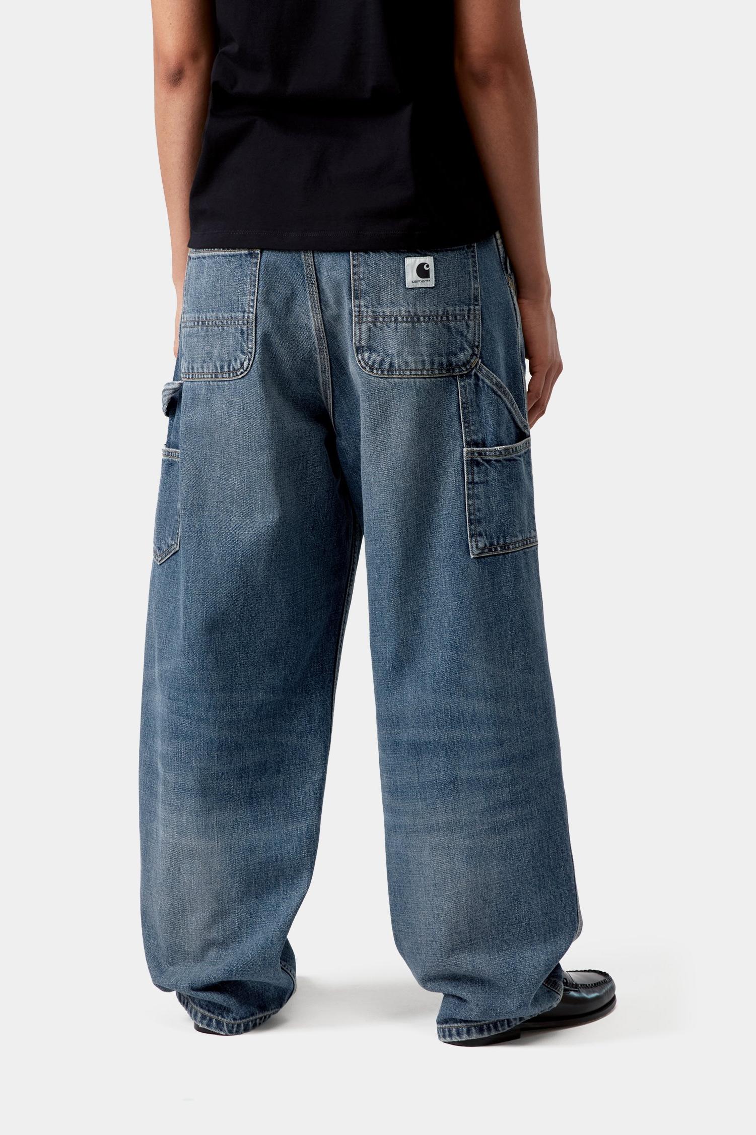 Brandon Single Knee Pant Blue (Dark Used Wash)